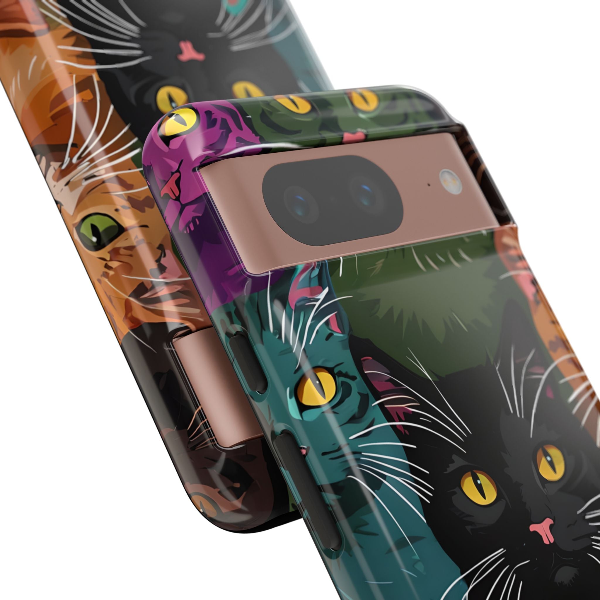 Colorful Cat Charisma - Google Pixel Case