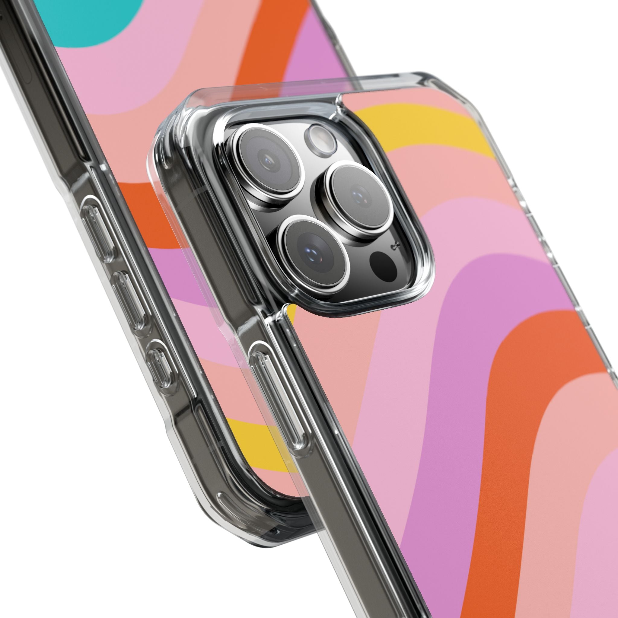 Fluid Color Waves iPhone Case - Impact