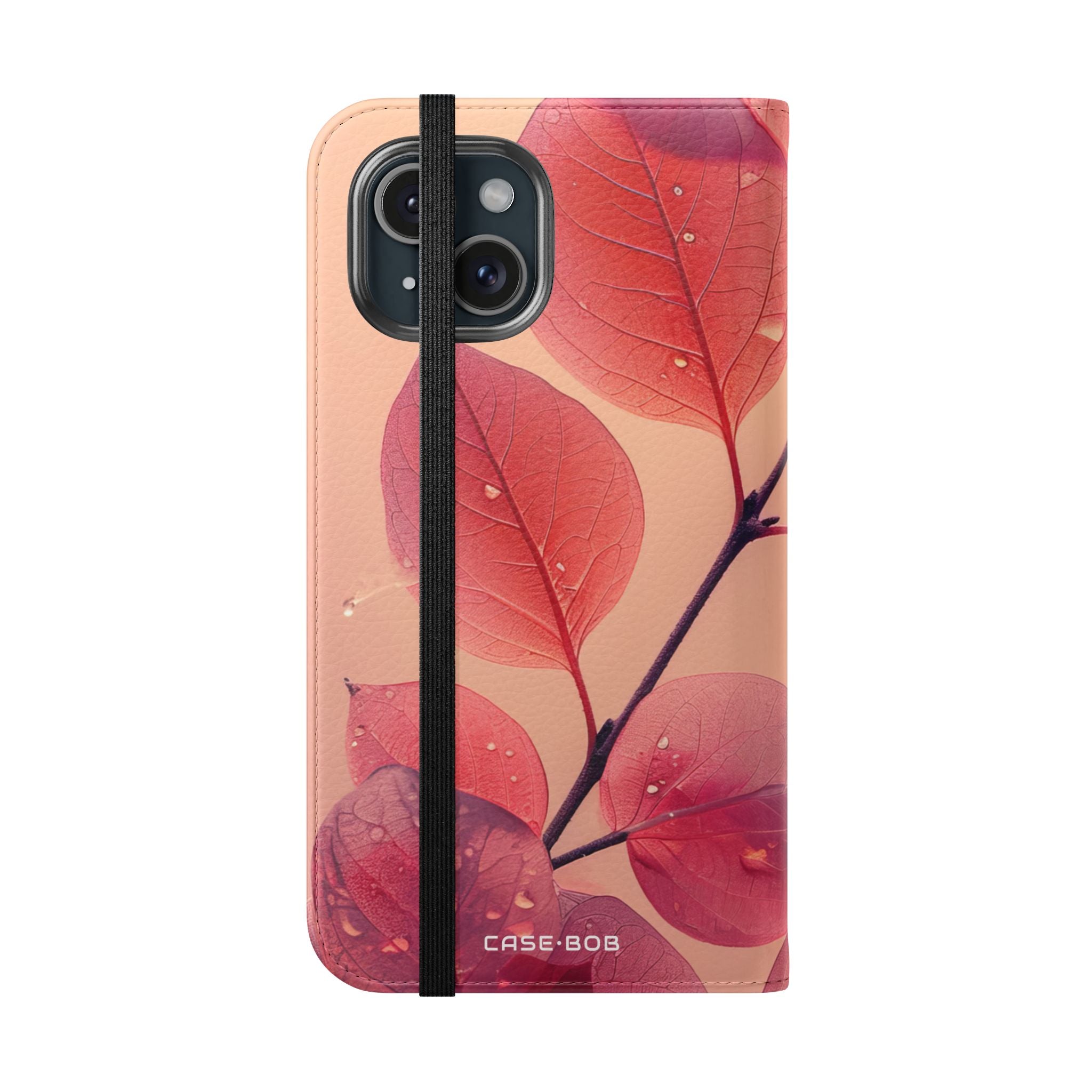 Translucent Leaves - iPhone 15 Case - Wallet