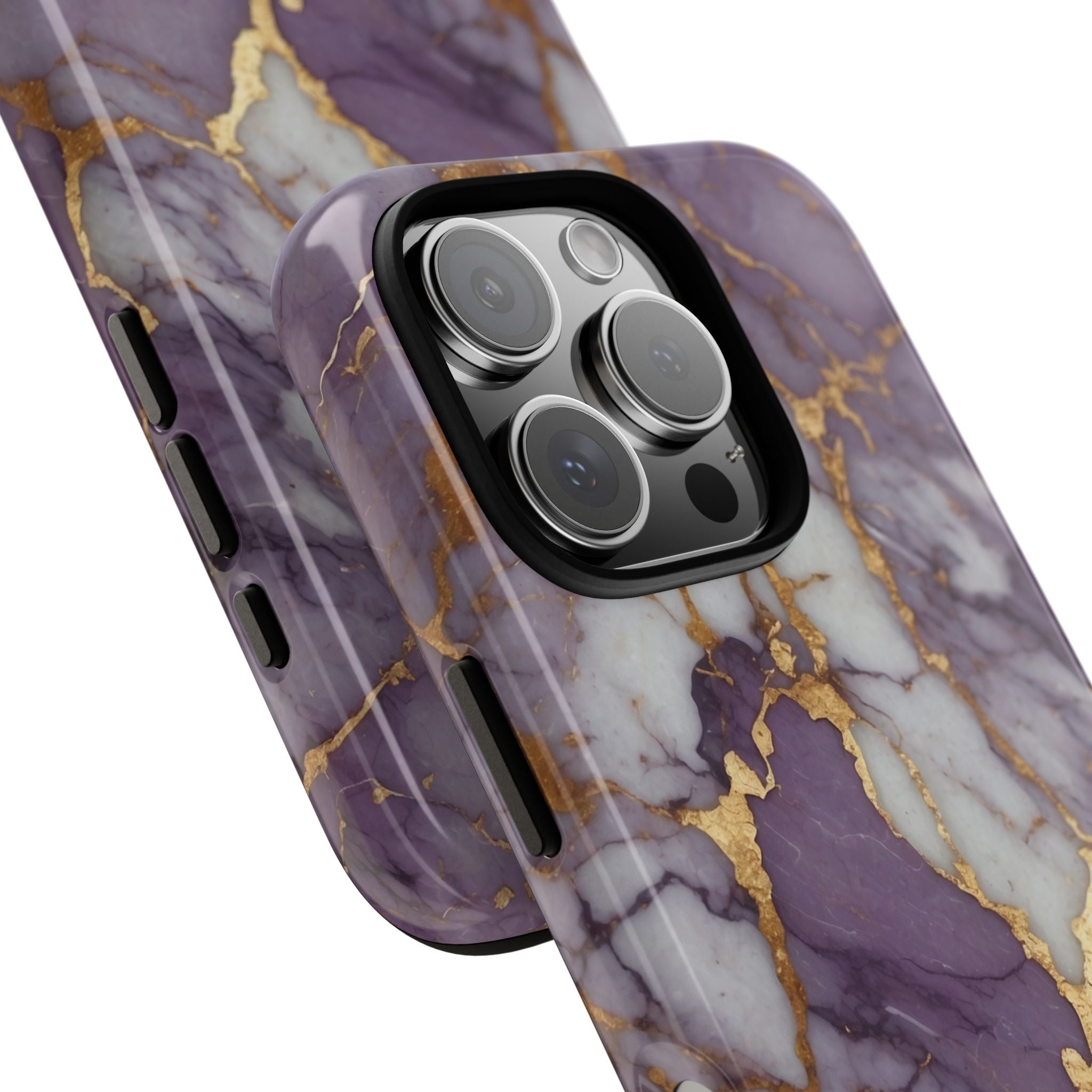 Lavender Veins Flow - iPhone Case
