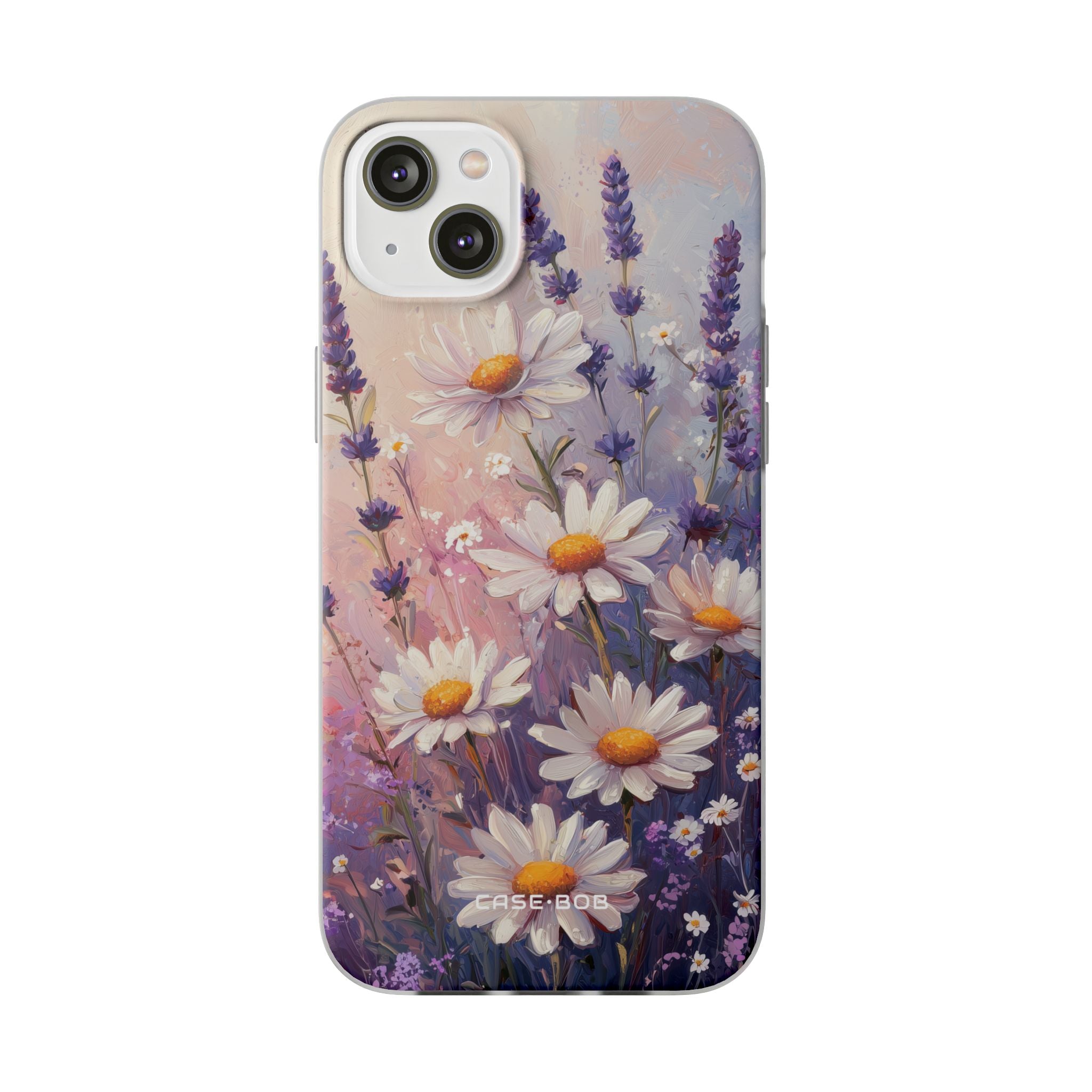 Daisy Lavender Bloom iPhone 14 Plus Case - Soft