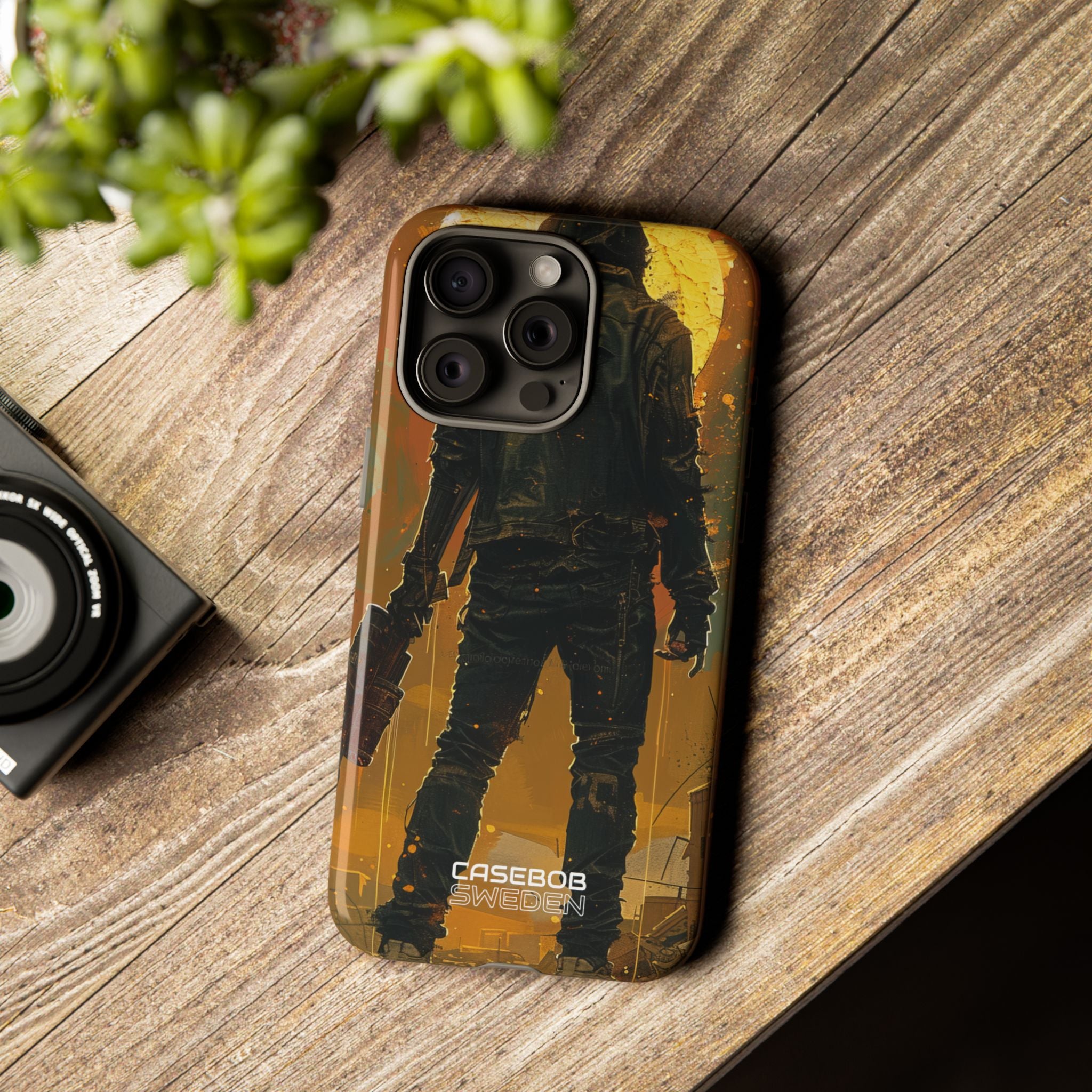 Crimson Fallout Horizon iPhone 15 - Tough