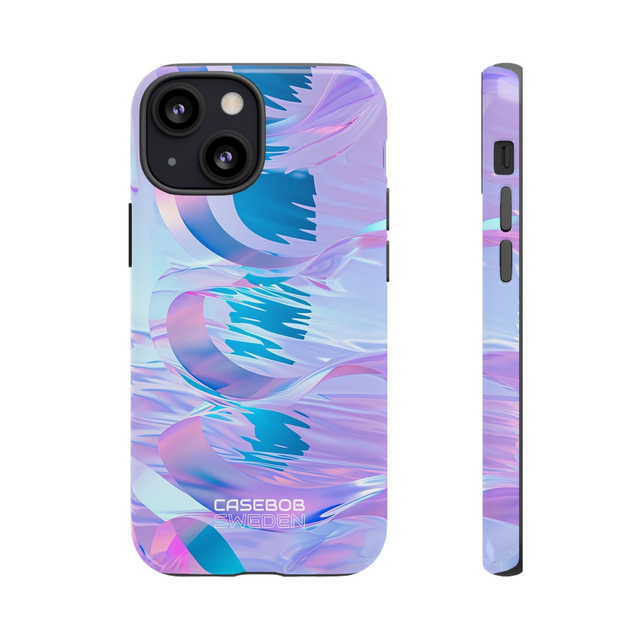 Iridescent Flowing Waves iPhone 13 - Tough