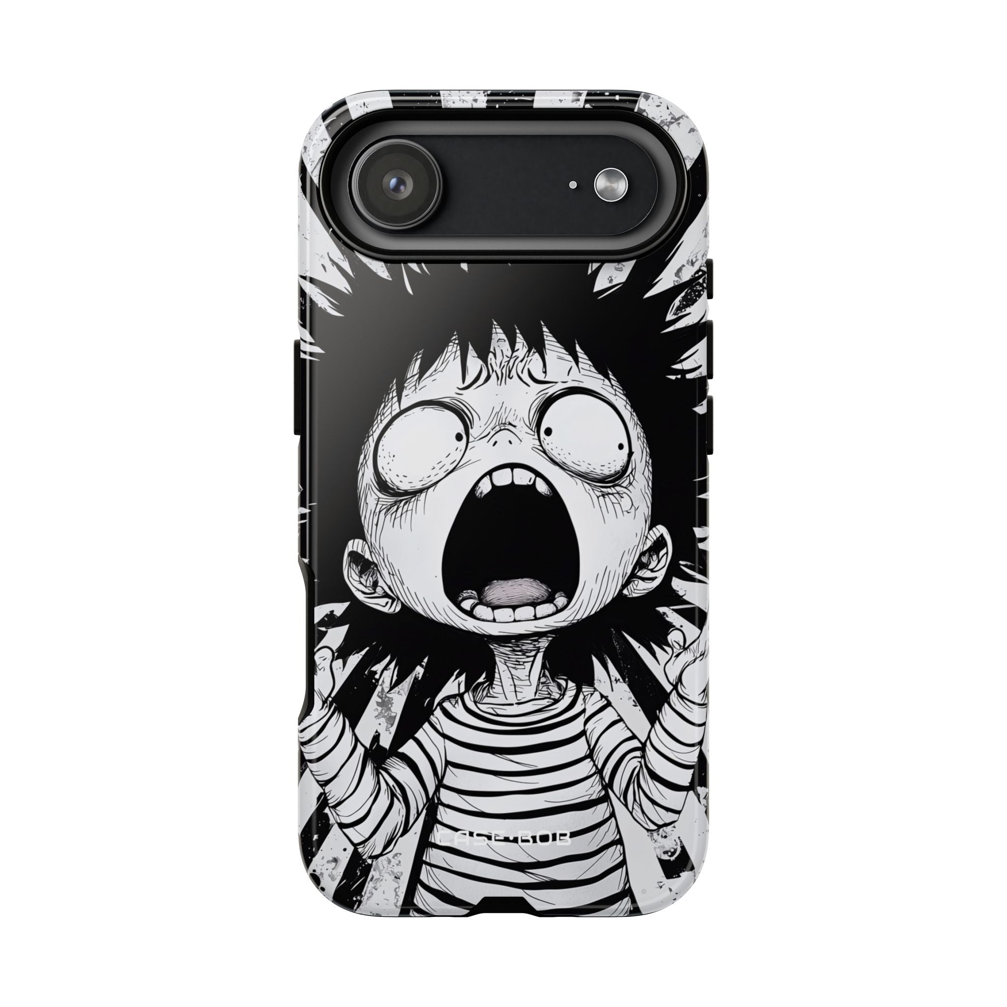 Screaming Stripes iPhone 17 Air Case - Tough