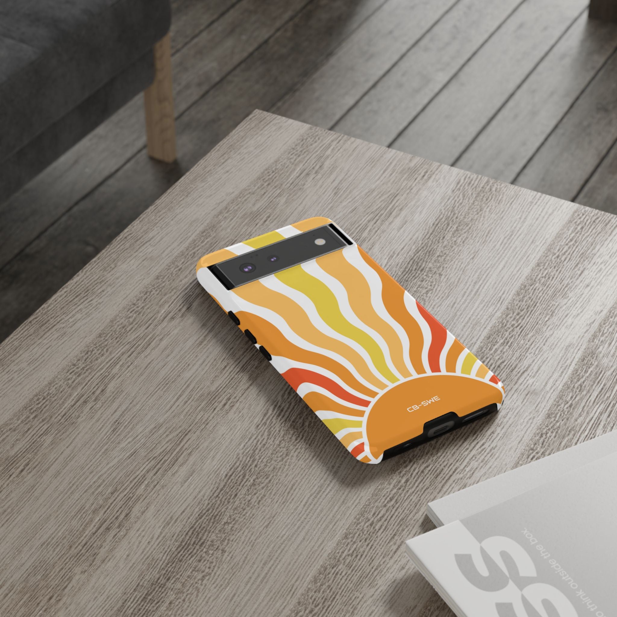 Retro Sunshine Waves - Google Pixel Case