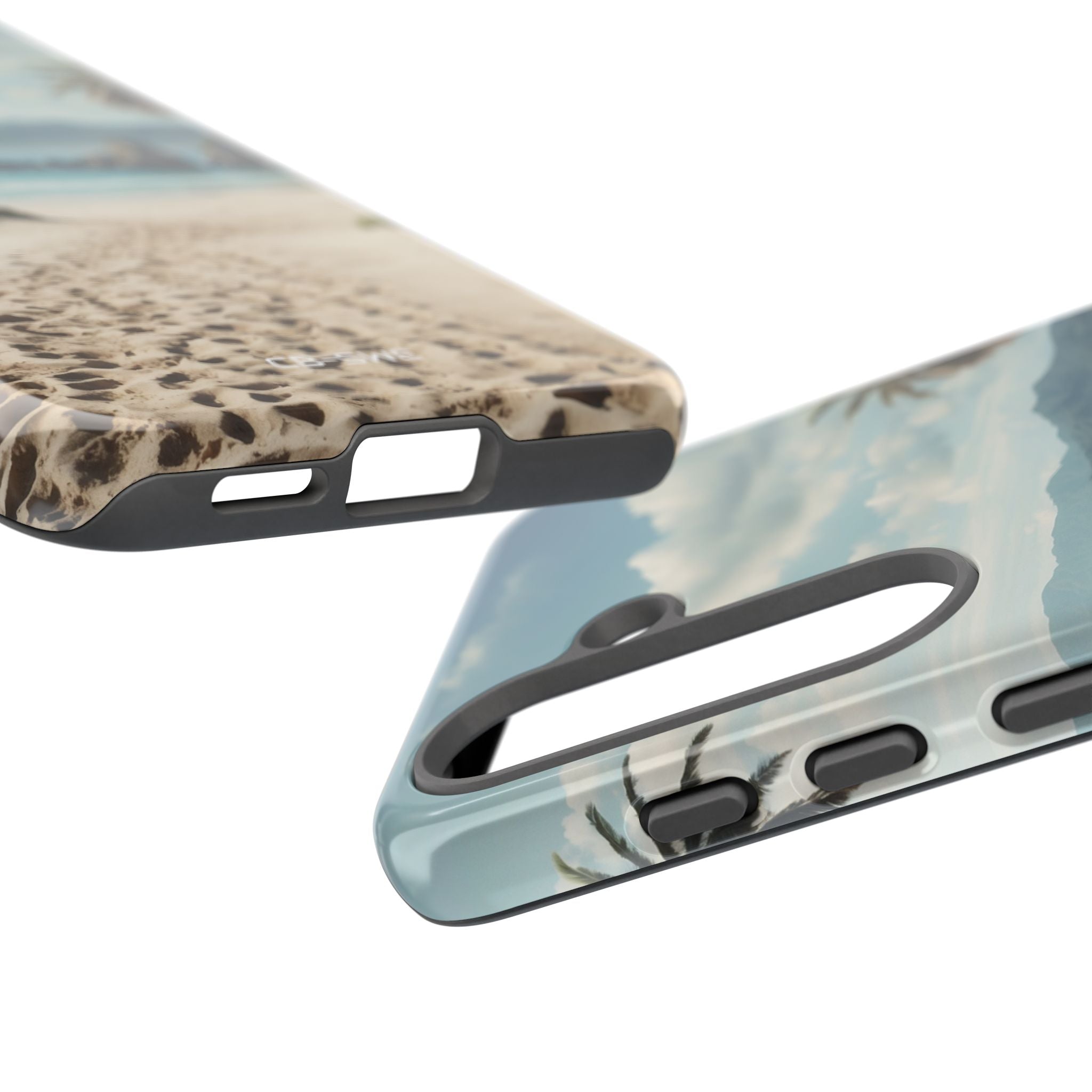 Footprints Trace Sand - Samsung Case