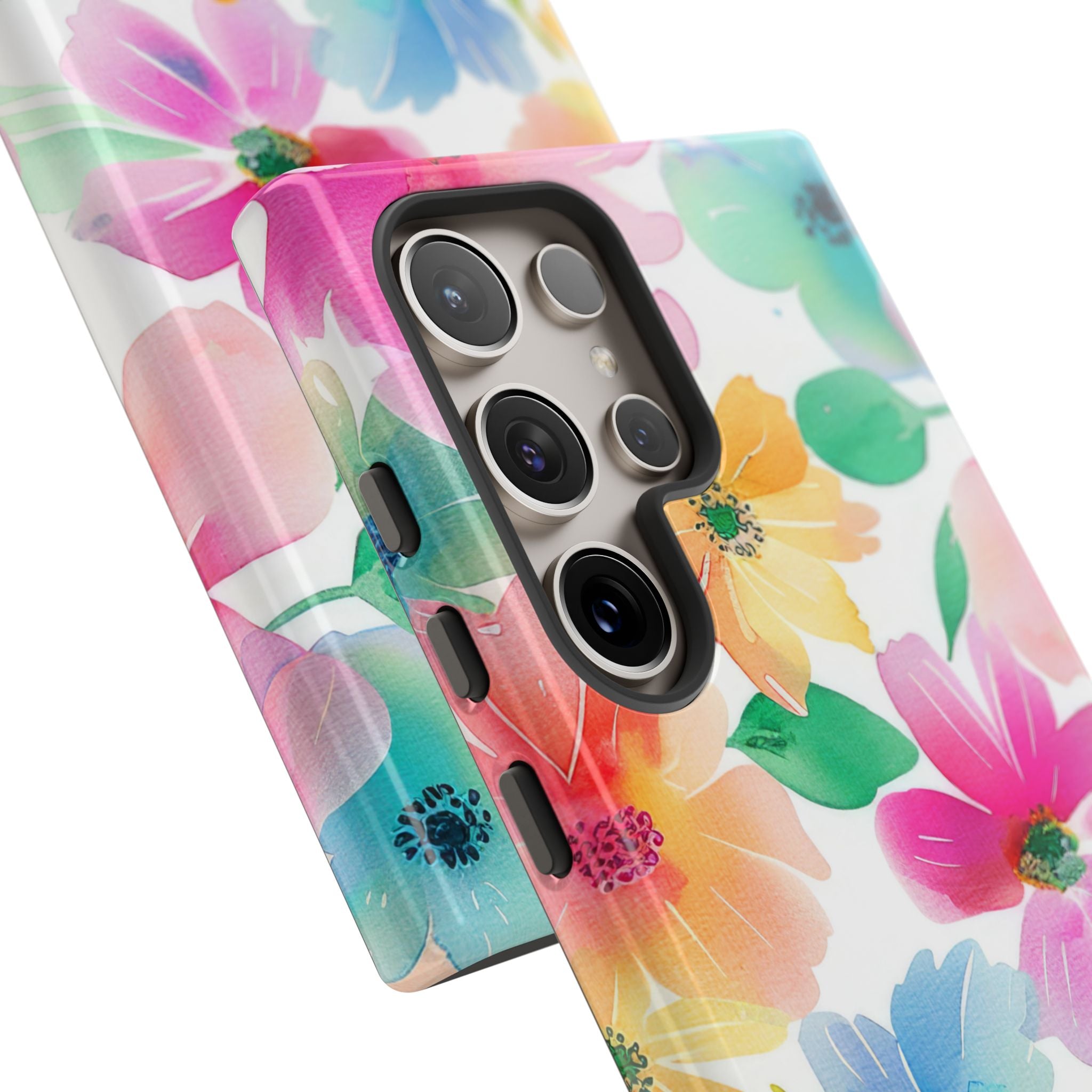 Vibrant Floral Impression - Samsung Case