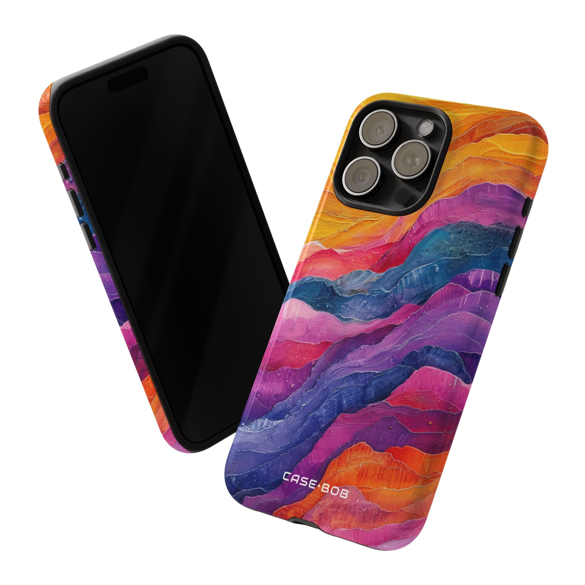 Vibrant Flow iPhone 15 Pro Max Case - Tough