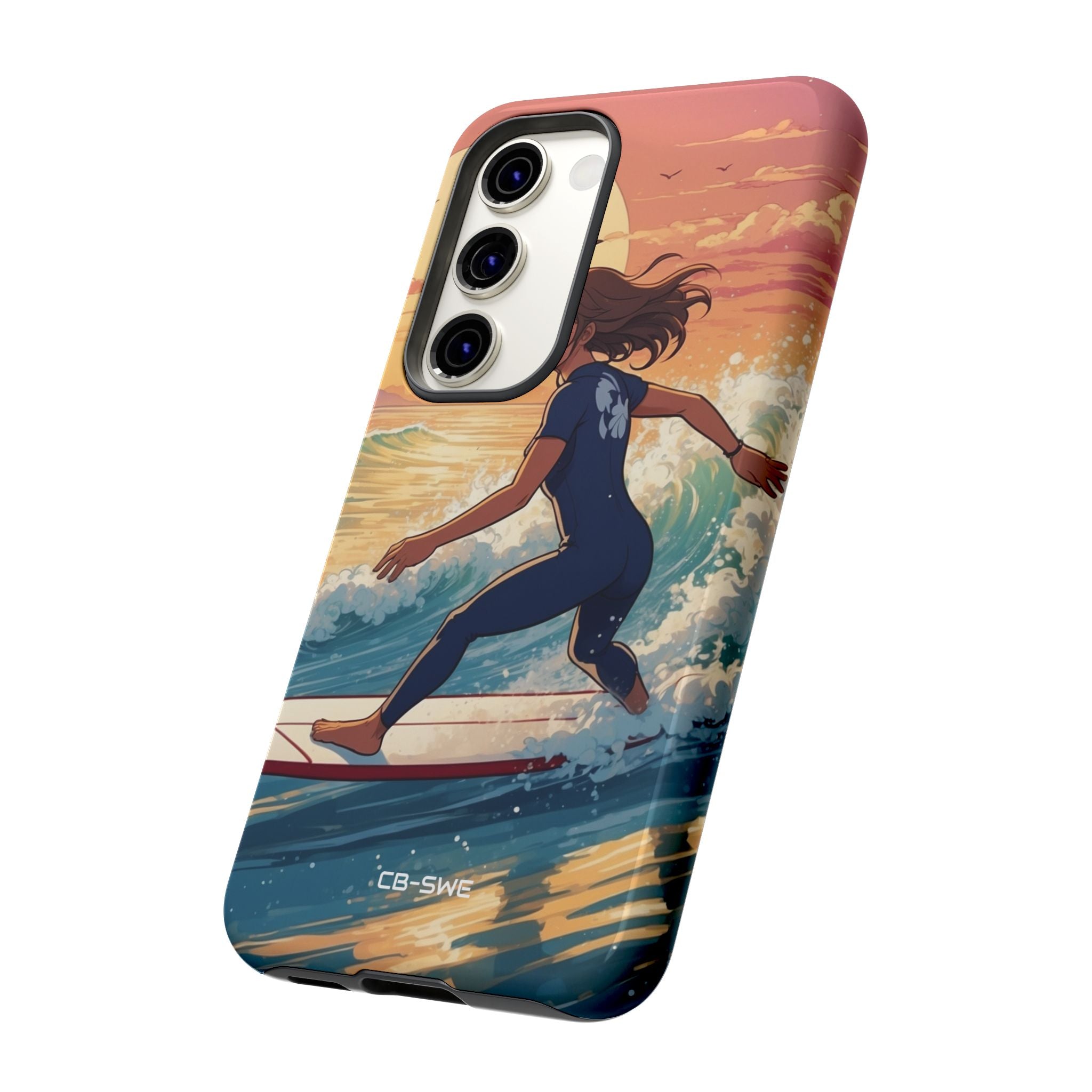 Surfing Into Sunset - Samsung Case