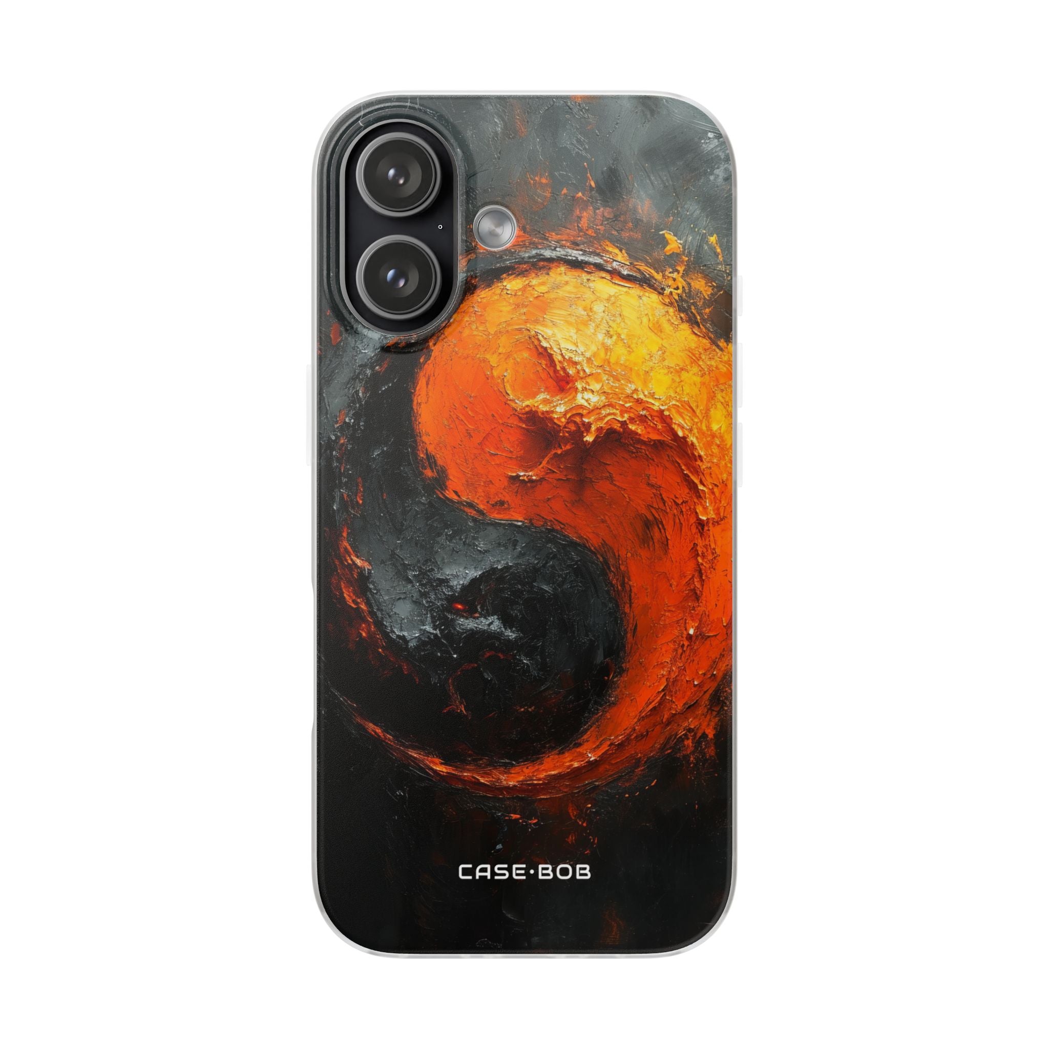 Molten Yin-Yang iPhone 17 Case - Soft