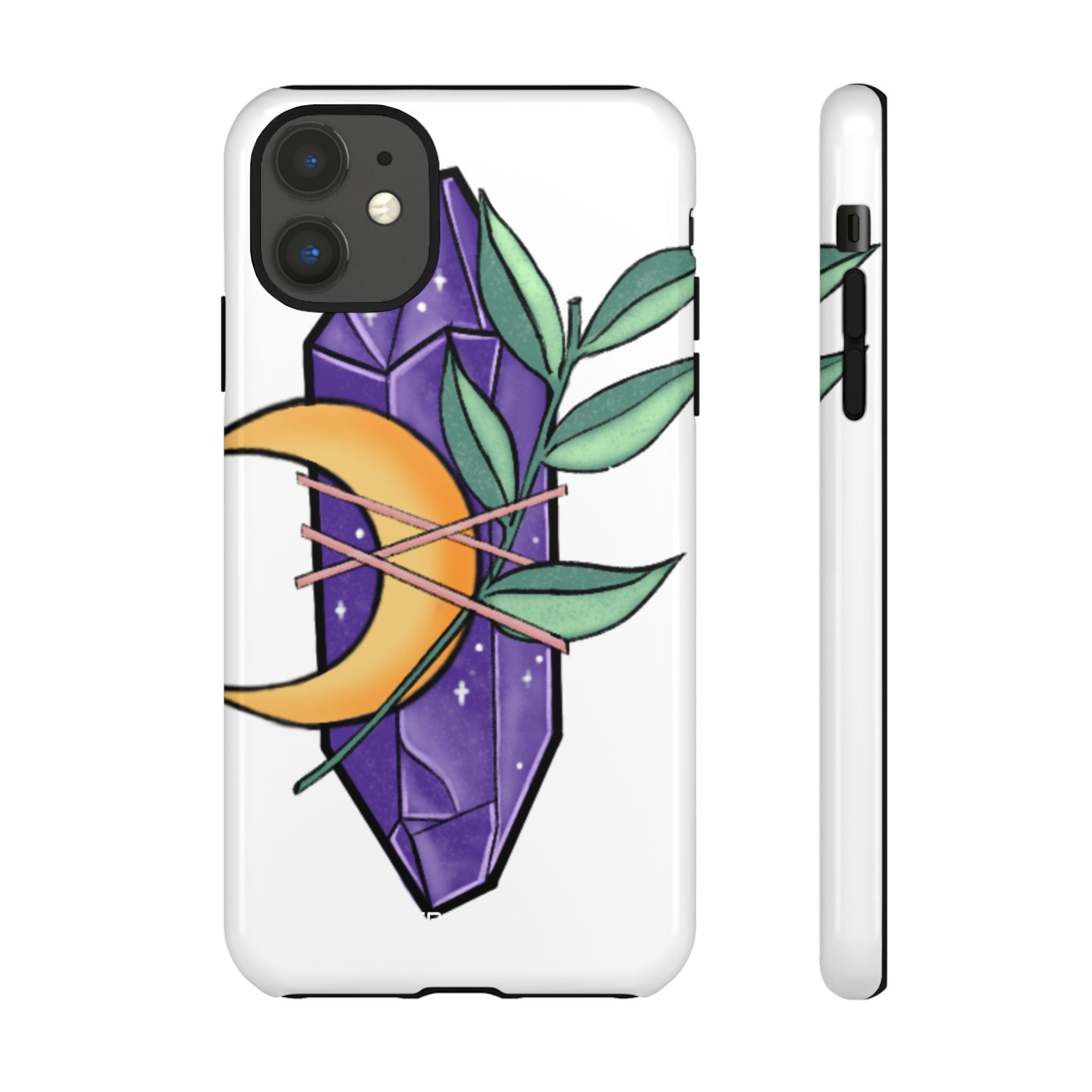 Mystical Moon Crystal - iPhone Case