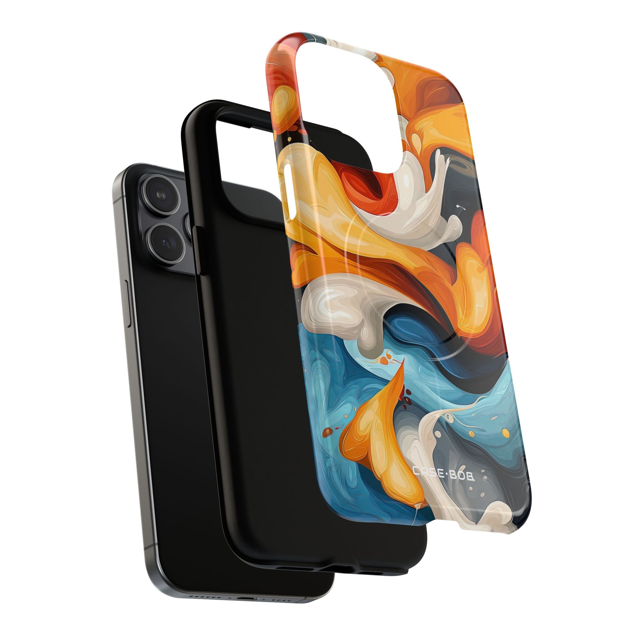 Crimson Ribbon iPhone 15 Pro Max Case - Tough+