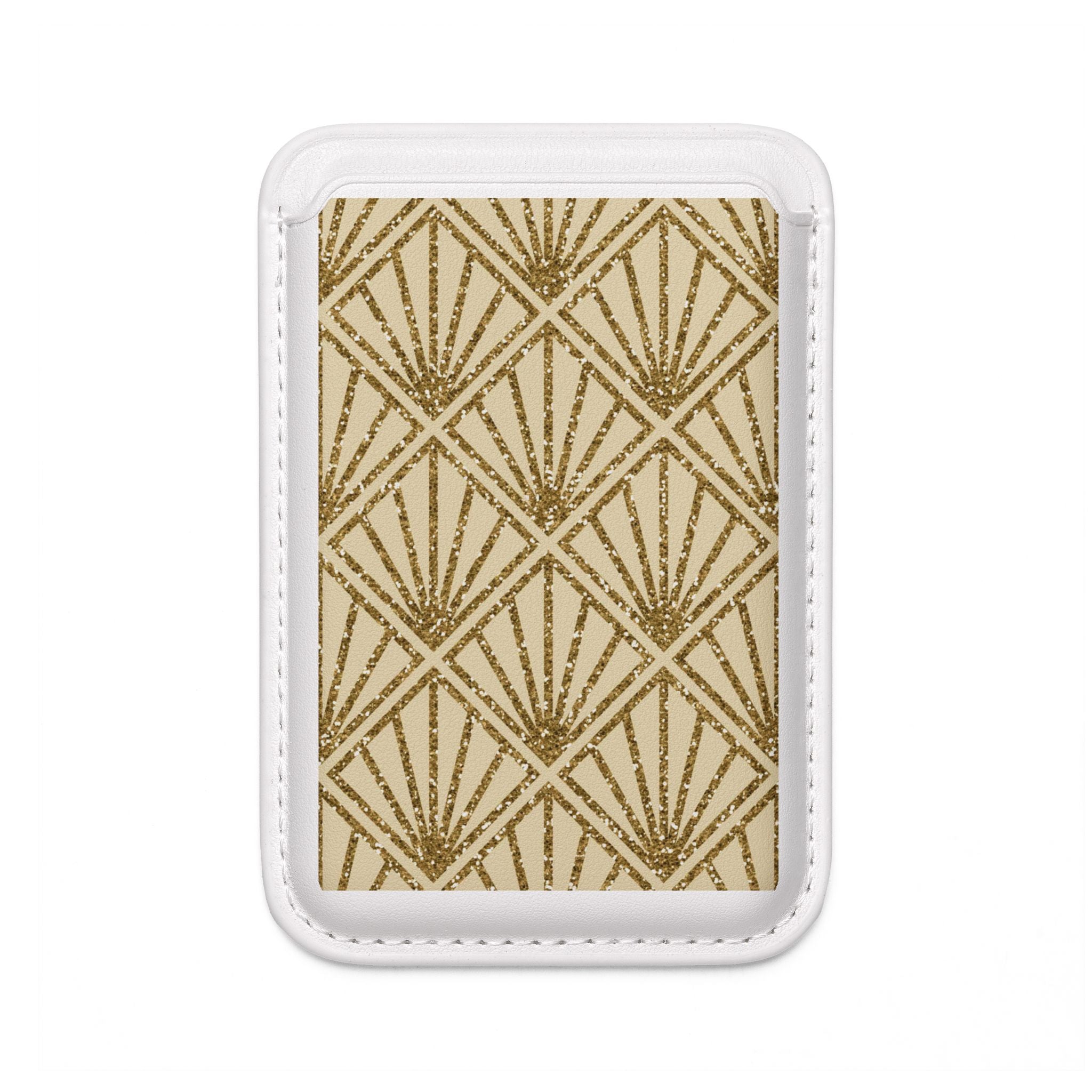 Golden Fan Sparkle Wallet – MagSafe Ready