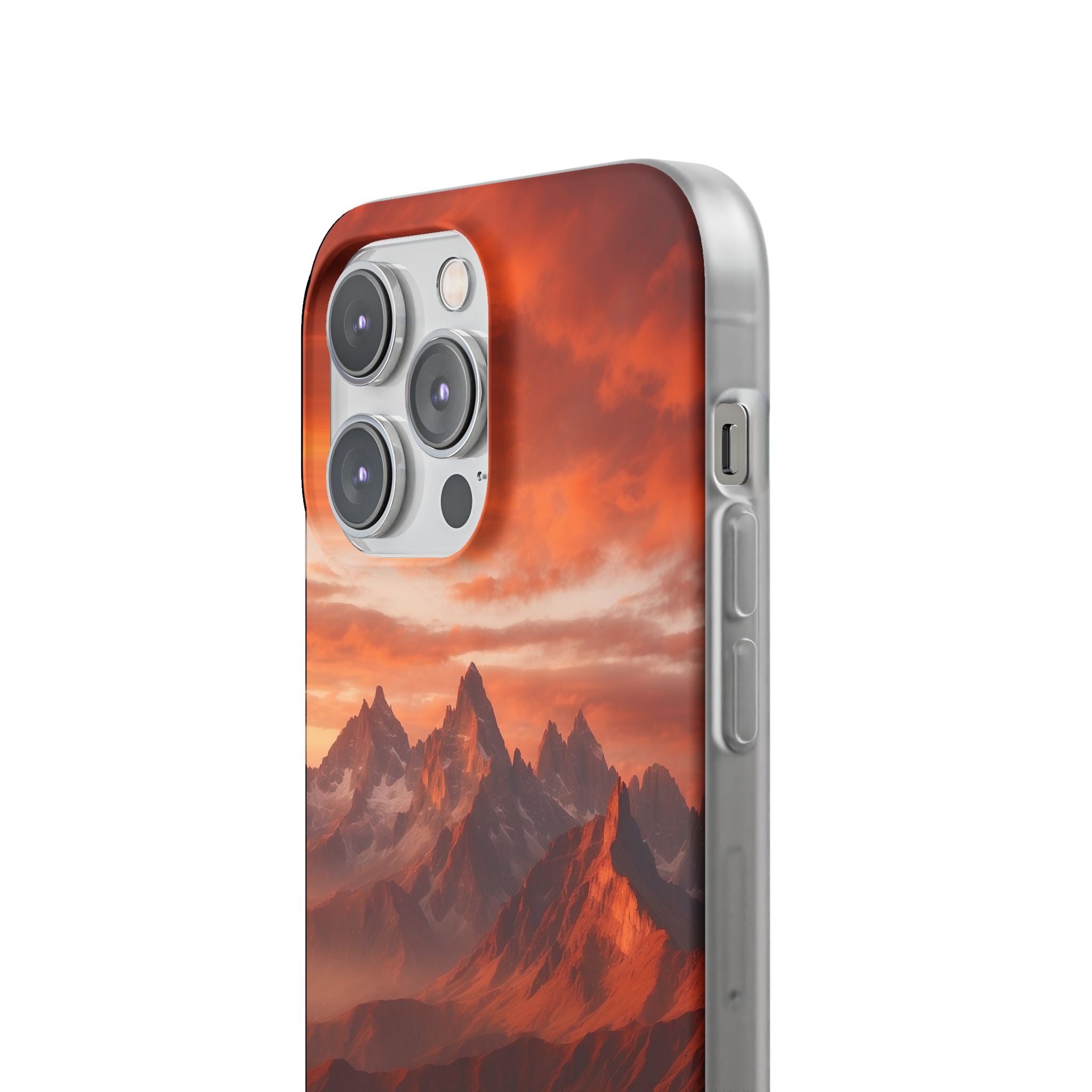 Jagged Glow iPhone 14 Pro Max Case - Soft