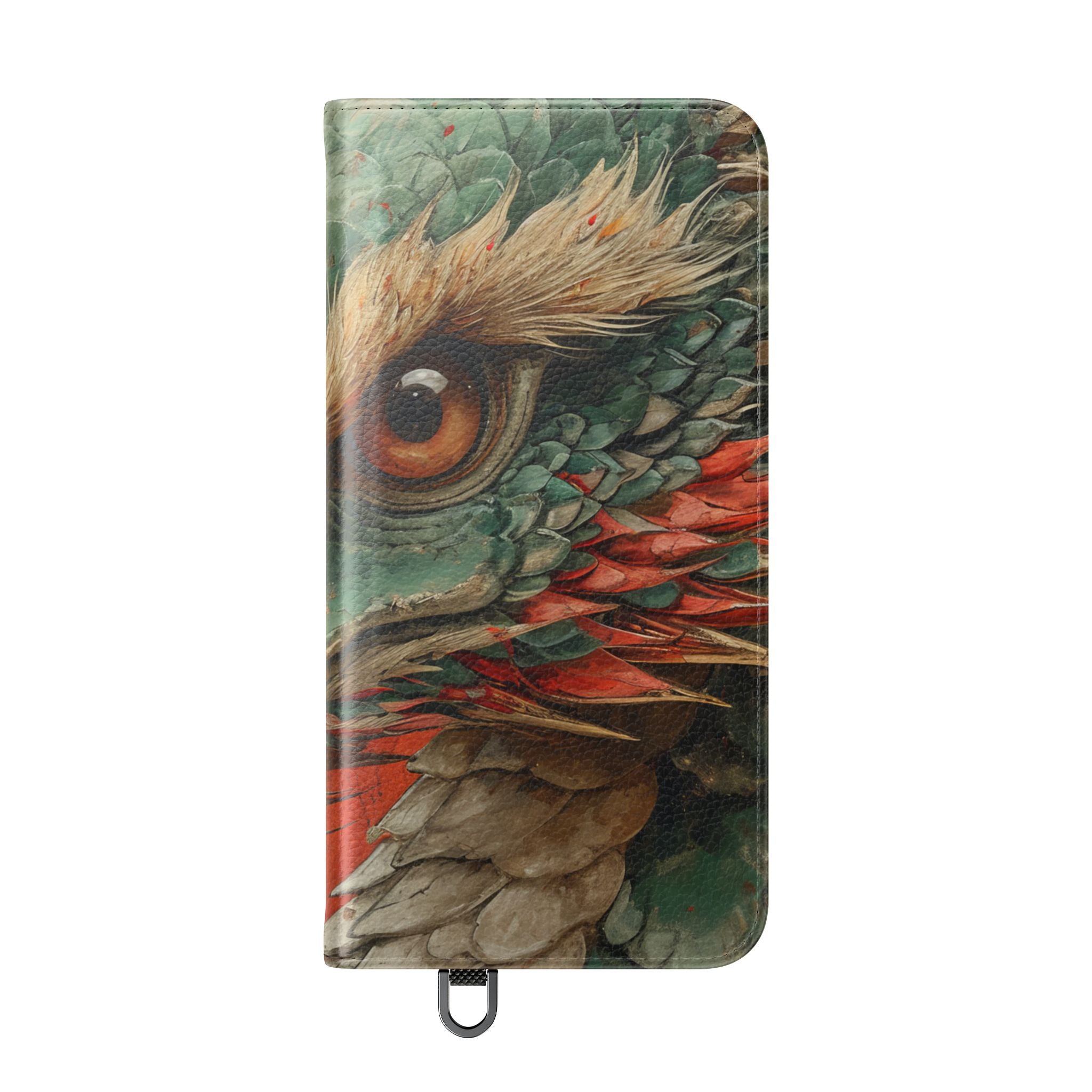 Dragon's Gaze Crimson - Samsung S25+ Case - Wallet