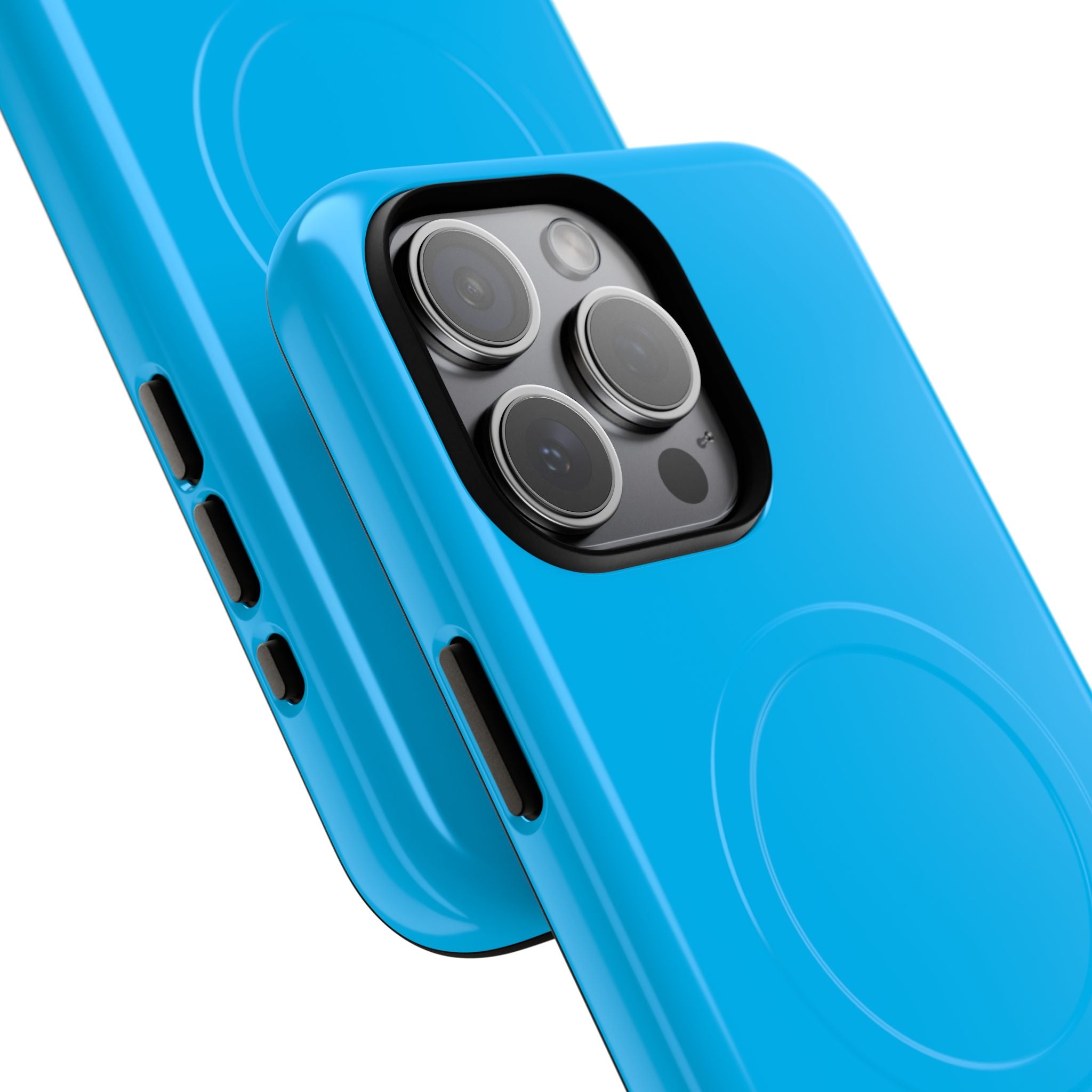 Deep Sky Blue iPhone 15 - Tough+