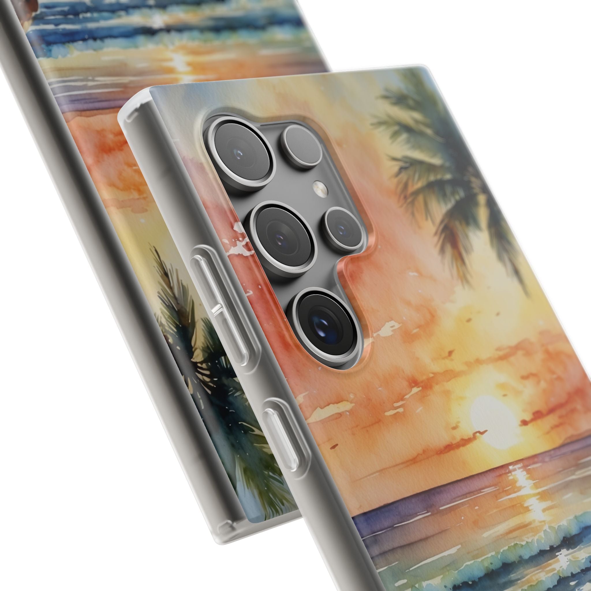 Sunset Palm Samsung S24 Ultra Case - Soft