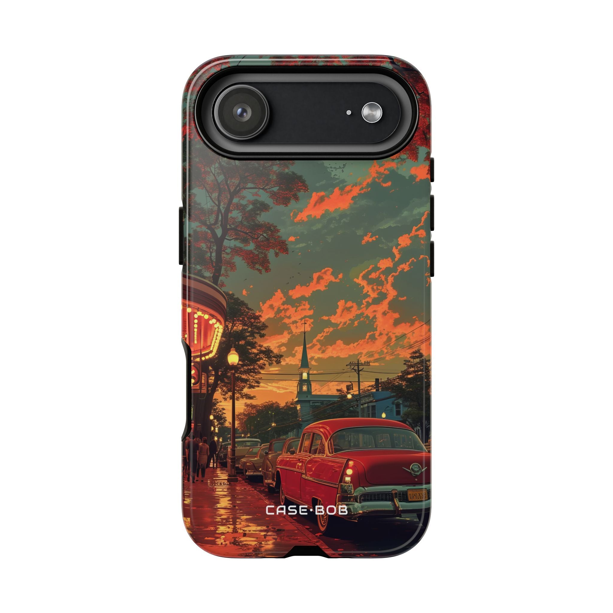 Crimson Classic iPhone 17 Air Case - Tough