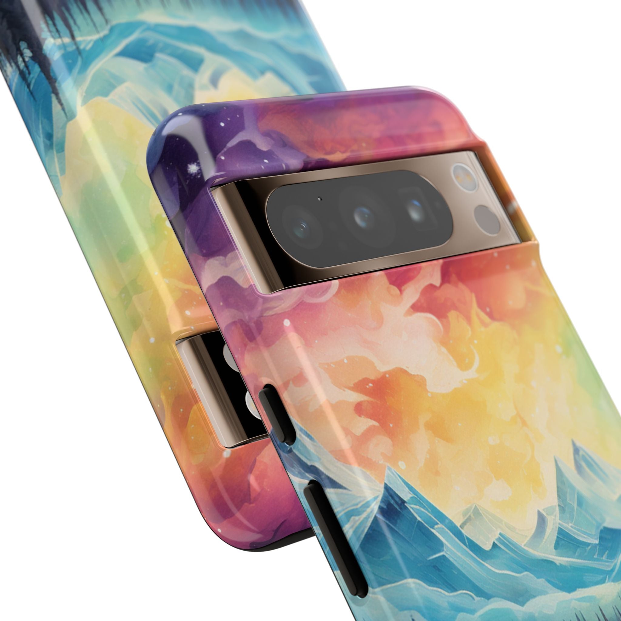 Mystical Mountain Sunset - Google Pixel Case