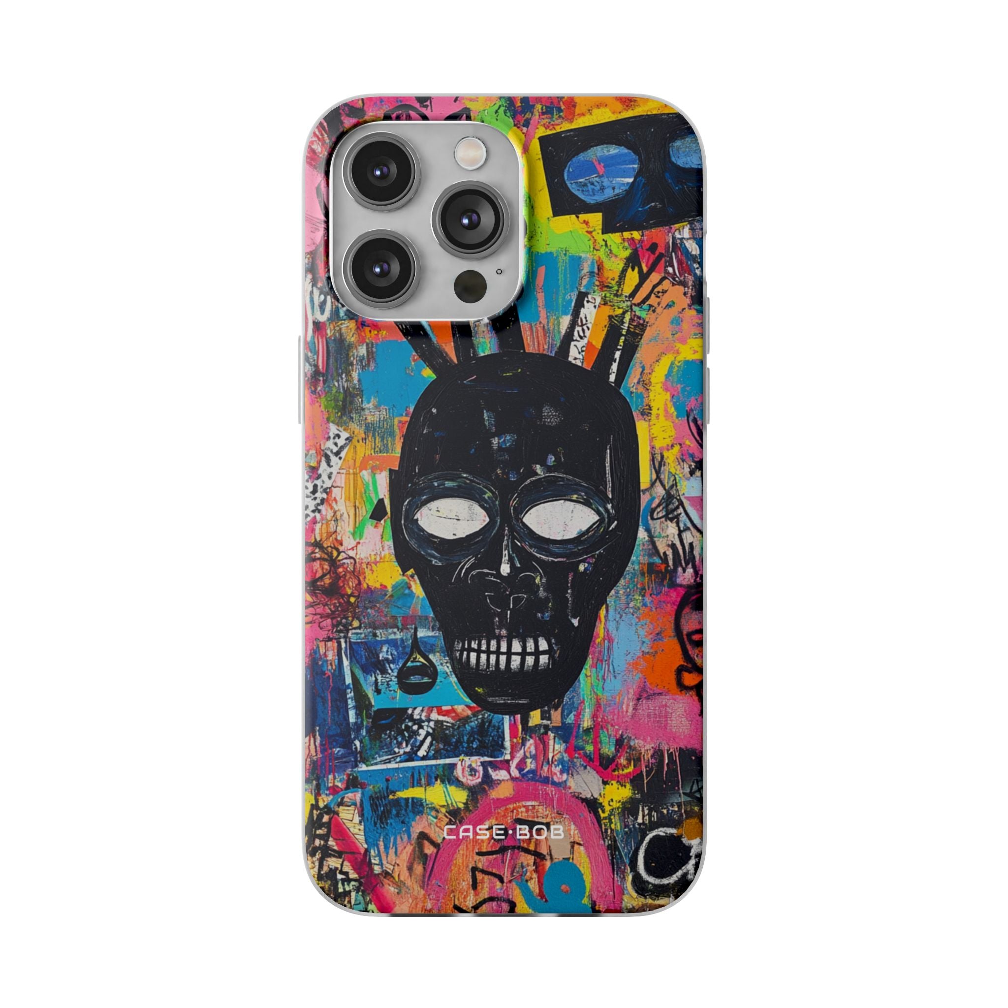 Skull Vortex iPhone 14 Pro Max Case - Soft