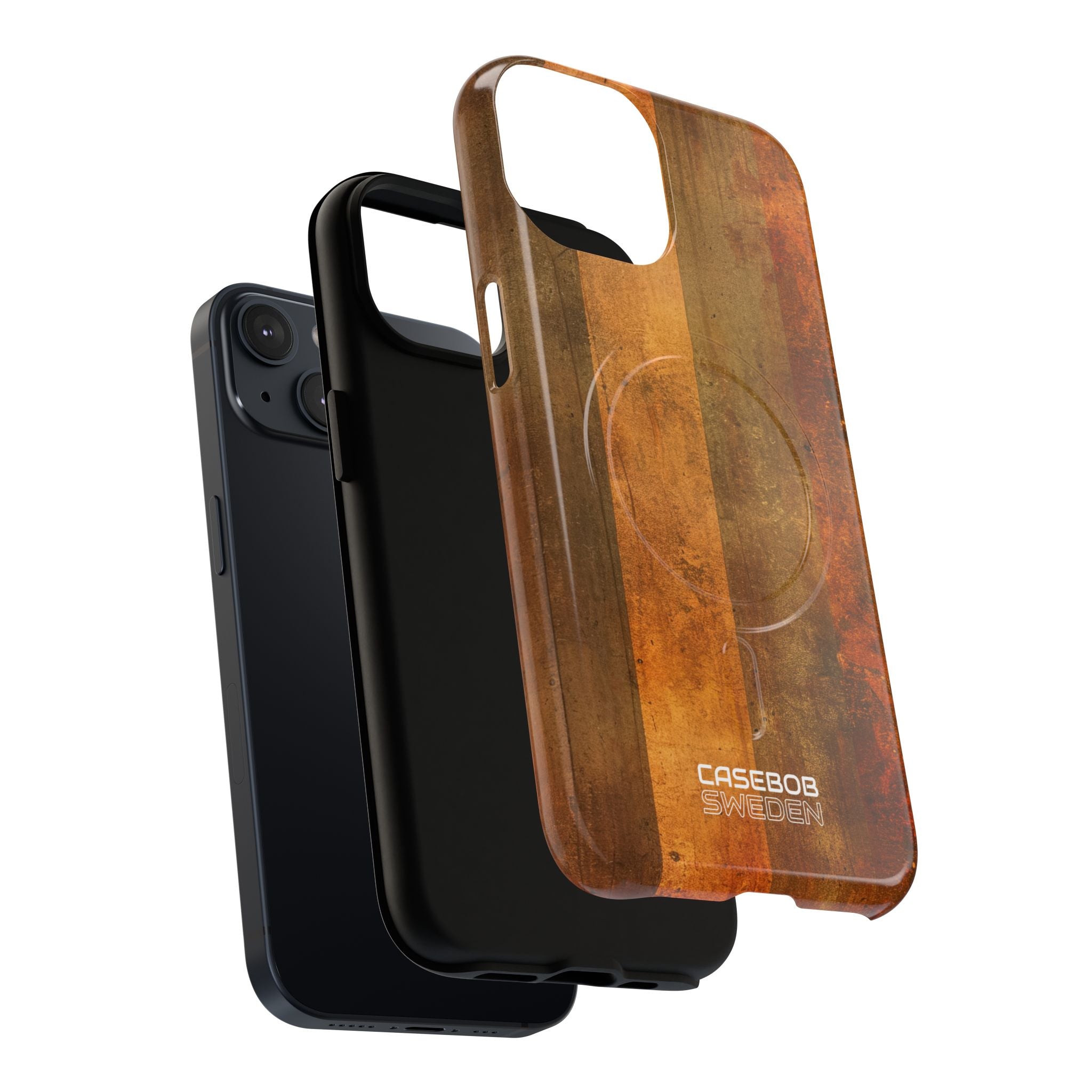 Rustic Striped Texture iPhone 14 - Tough+