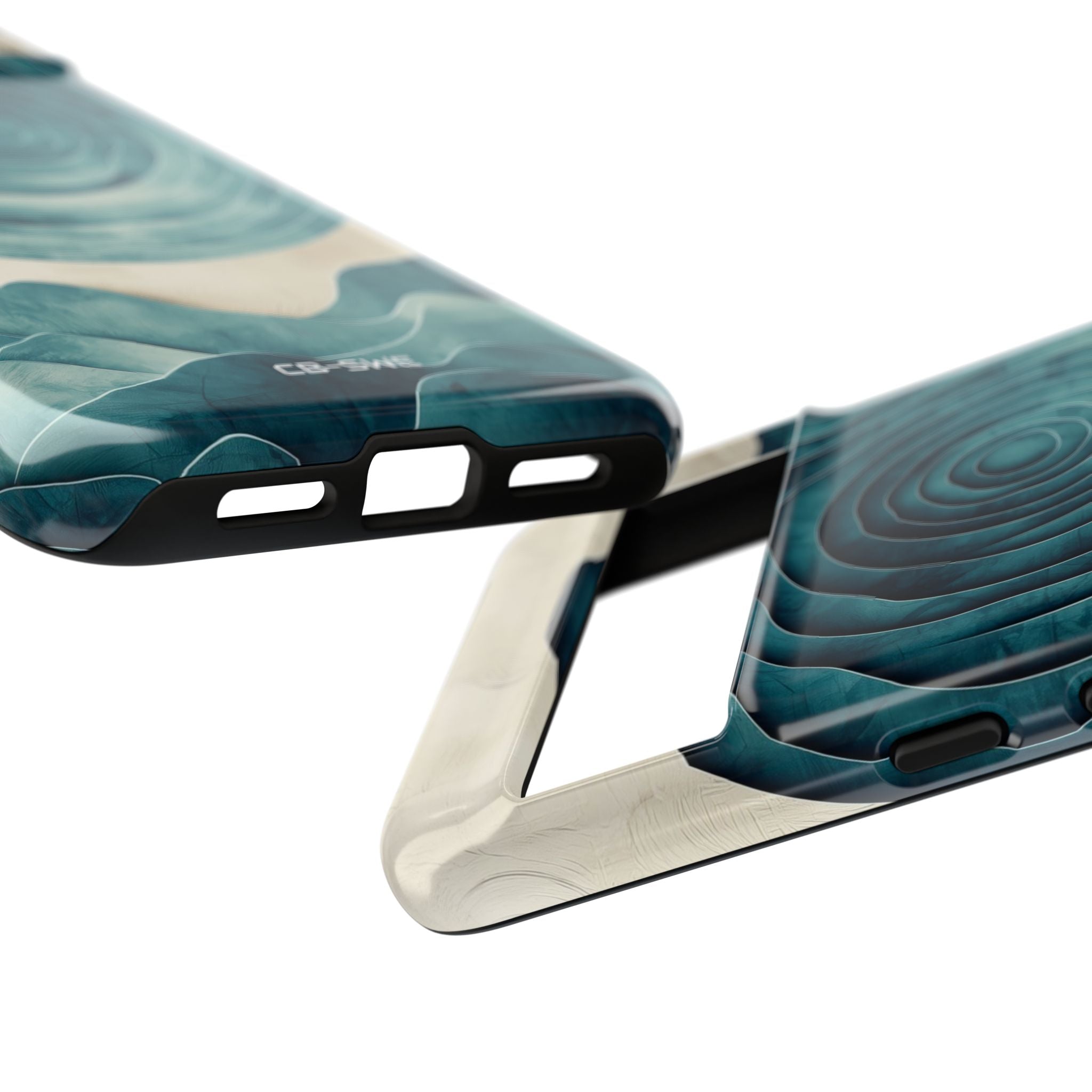 Waves Embrace Circles - Google Pixel Case