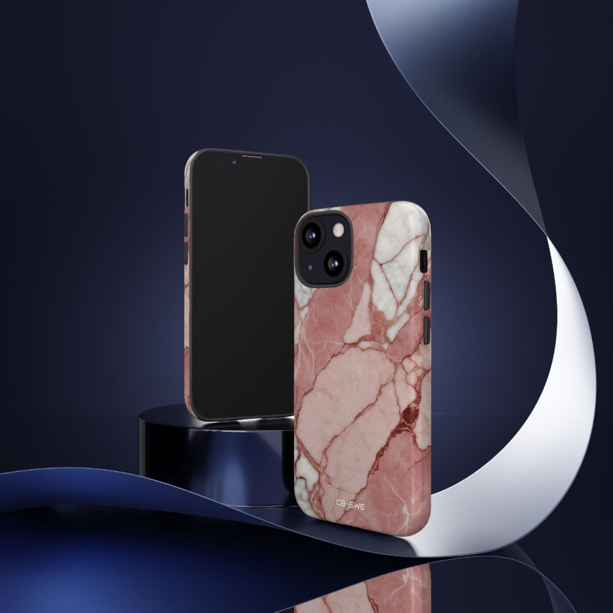 Soft Waves Flowing - iPhone Case