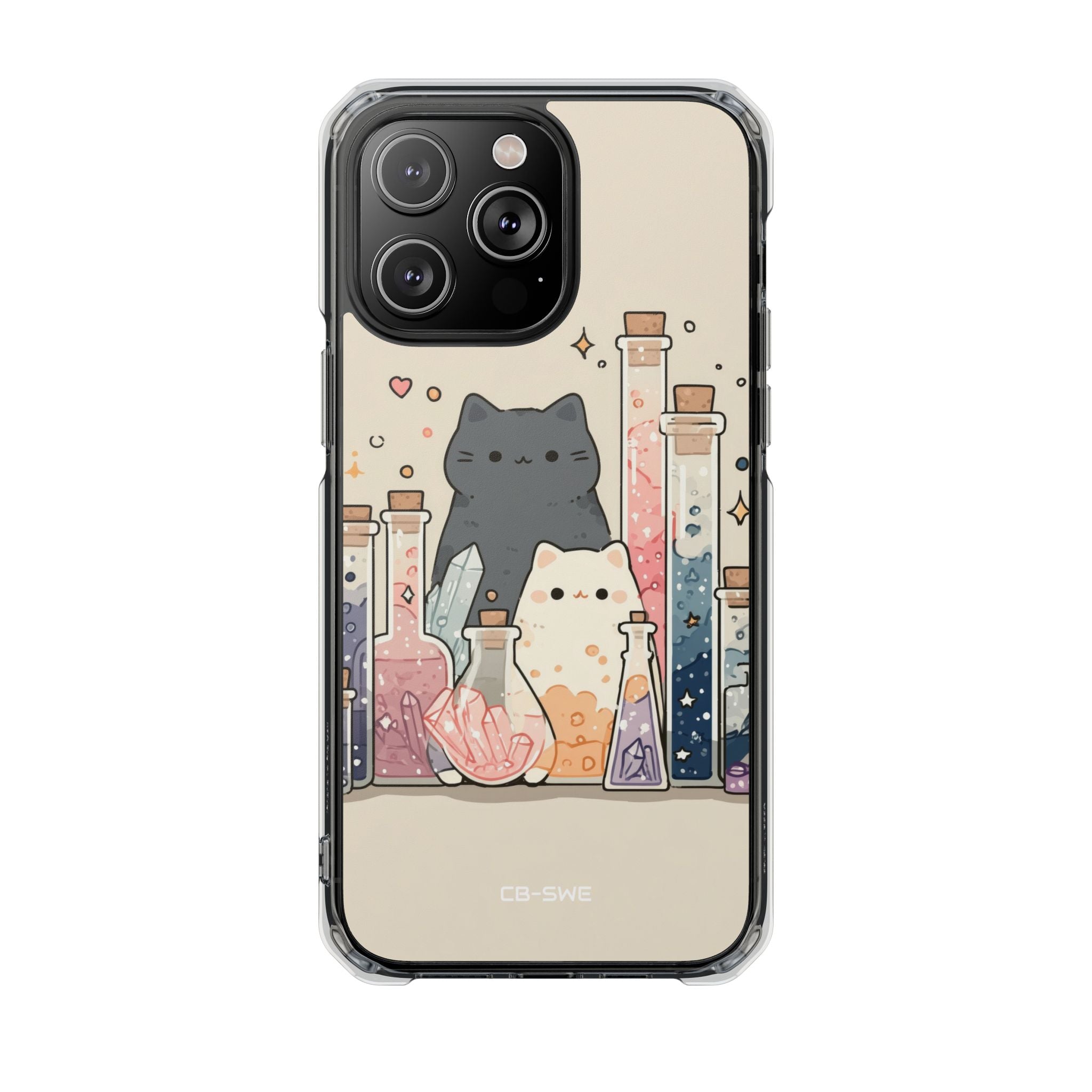 Cats Brew Potions iPhone Case - Impact