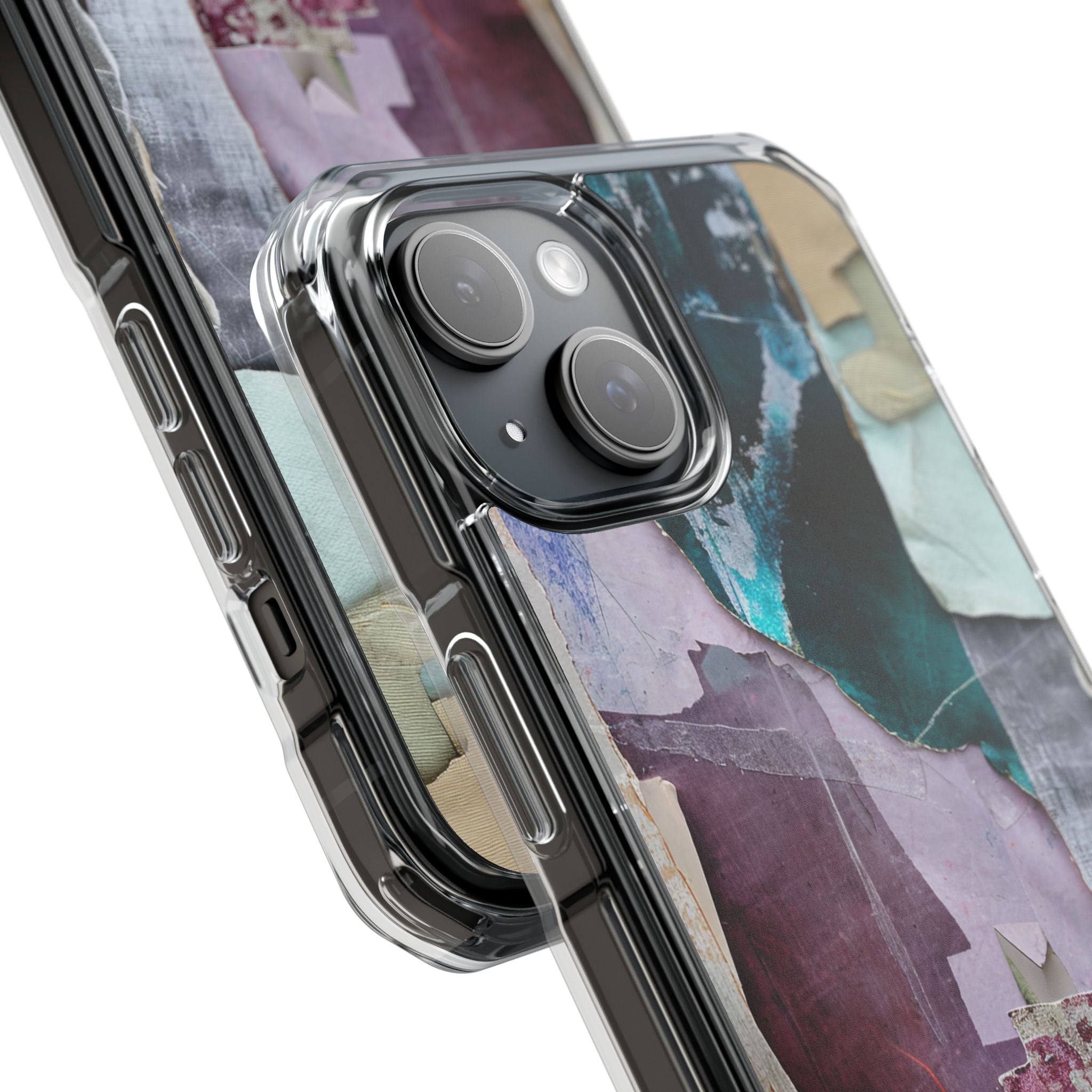 Layered Earth Bloom iPhone 15 - Impact Clear+