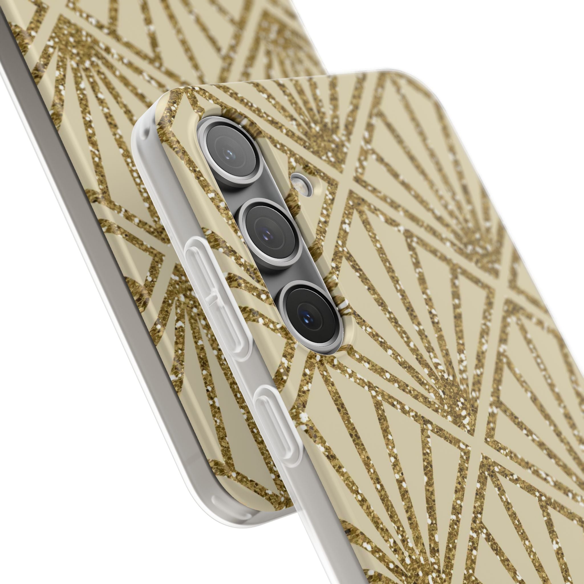 Gold Diamond Radiance Samsung S24 Plus Case - Soft