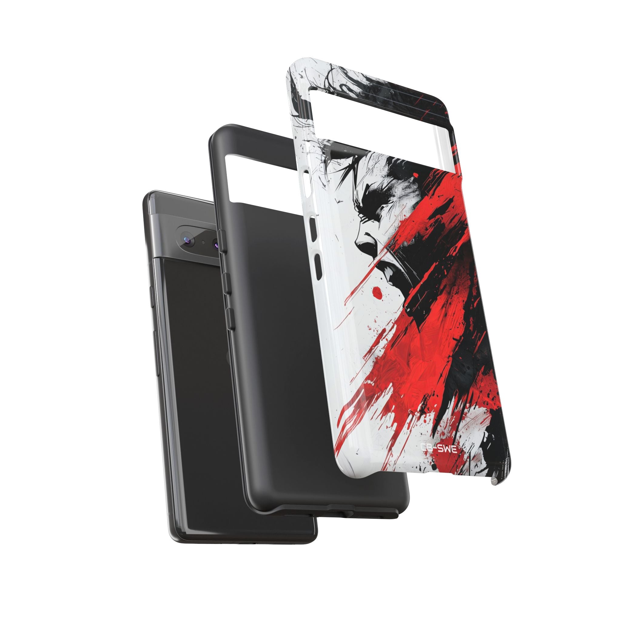 Red Energy Erupts - Google Pixel Case