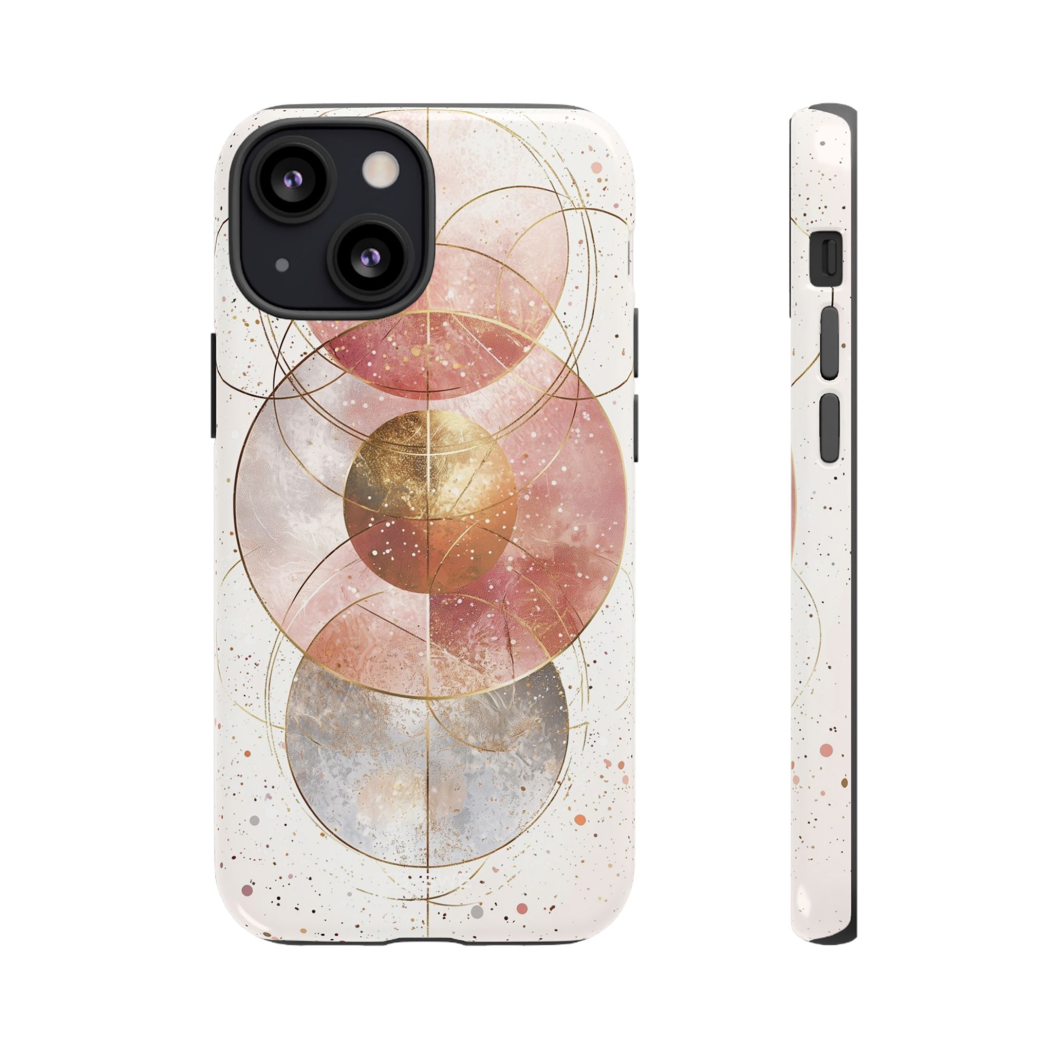 Circle Envelops Light - iPhone Case