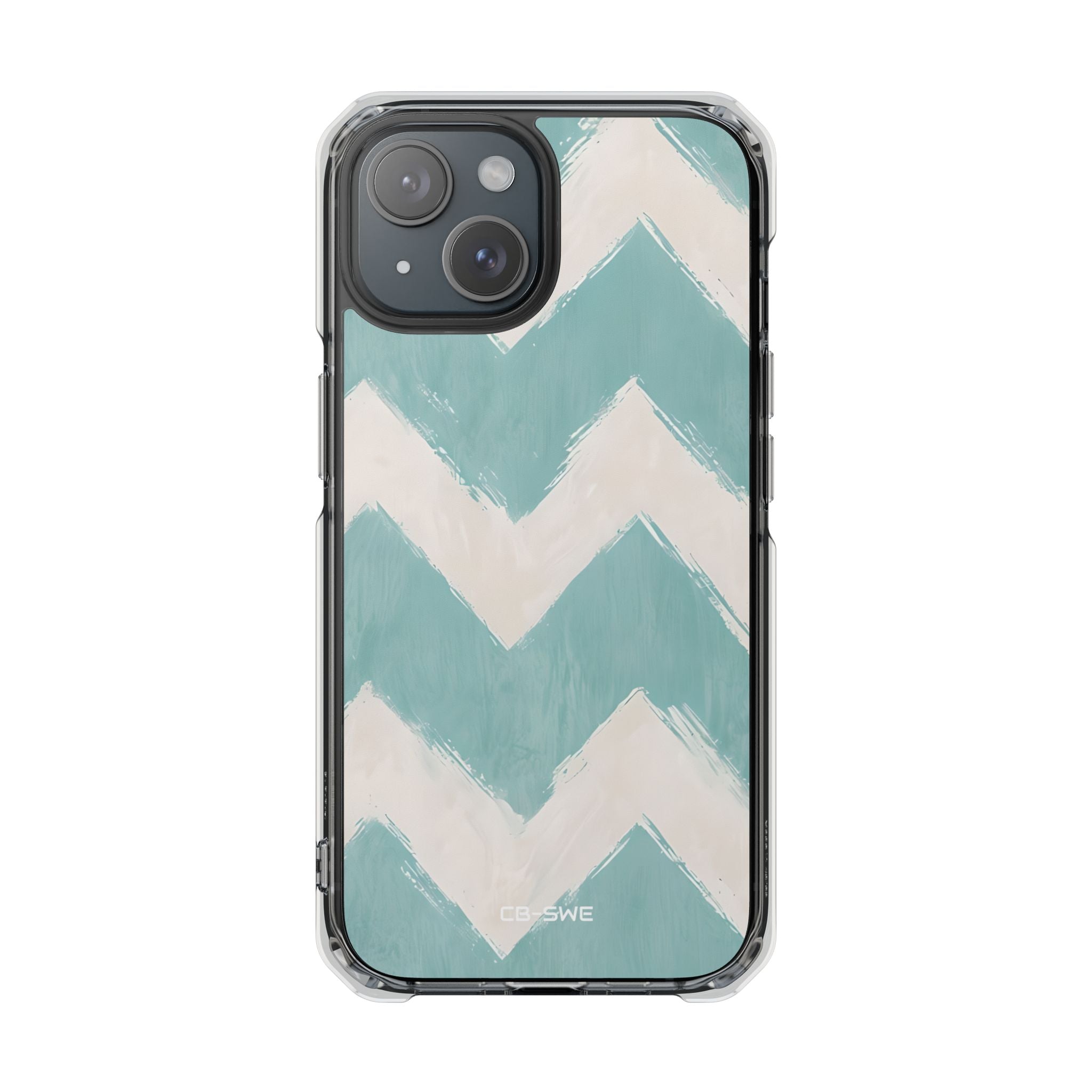 Zigzag Pastel Harmony iPhone Case - Impact