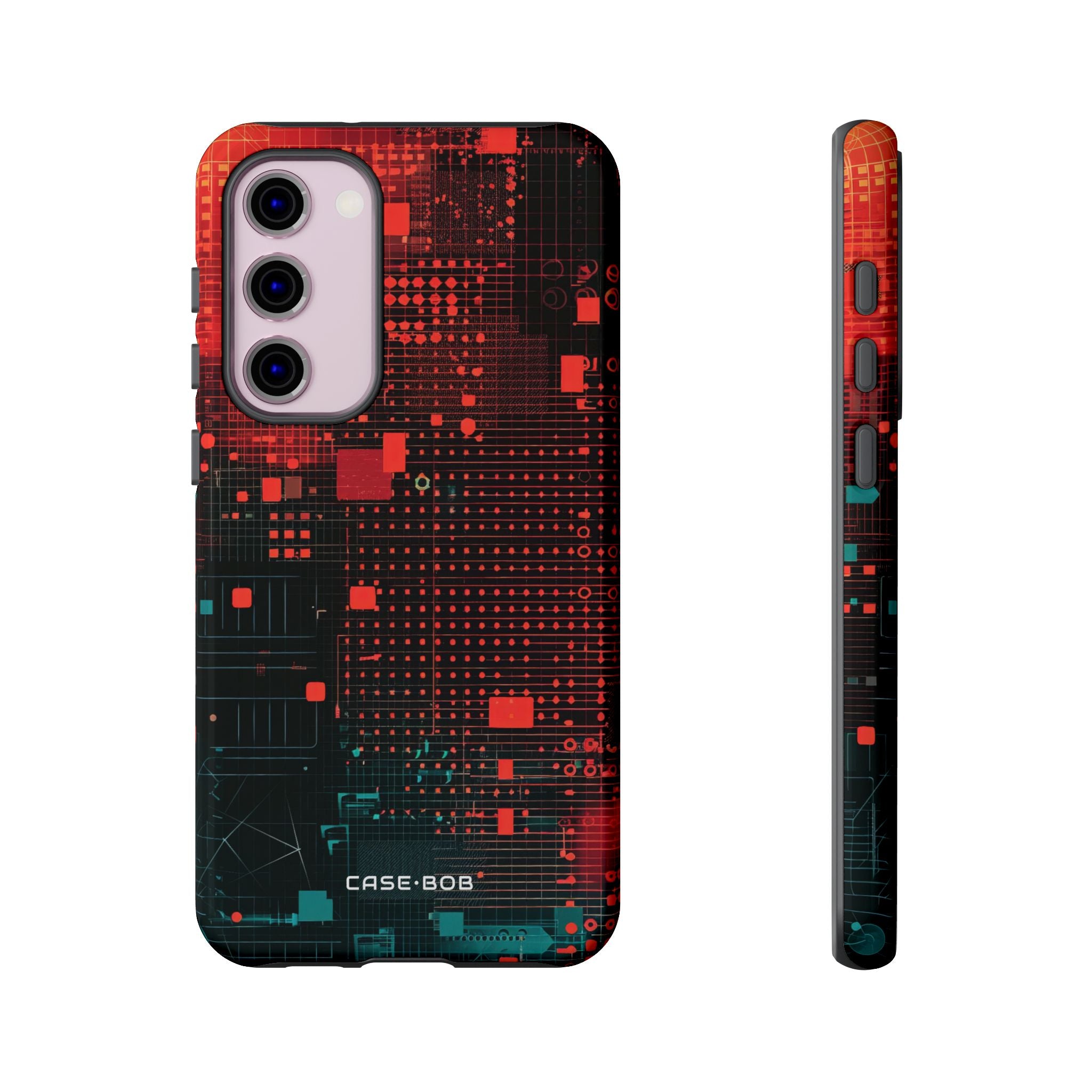 Grid Fusion Samsung S23 Plus Case - Tough