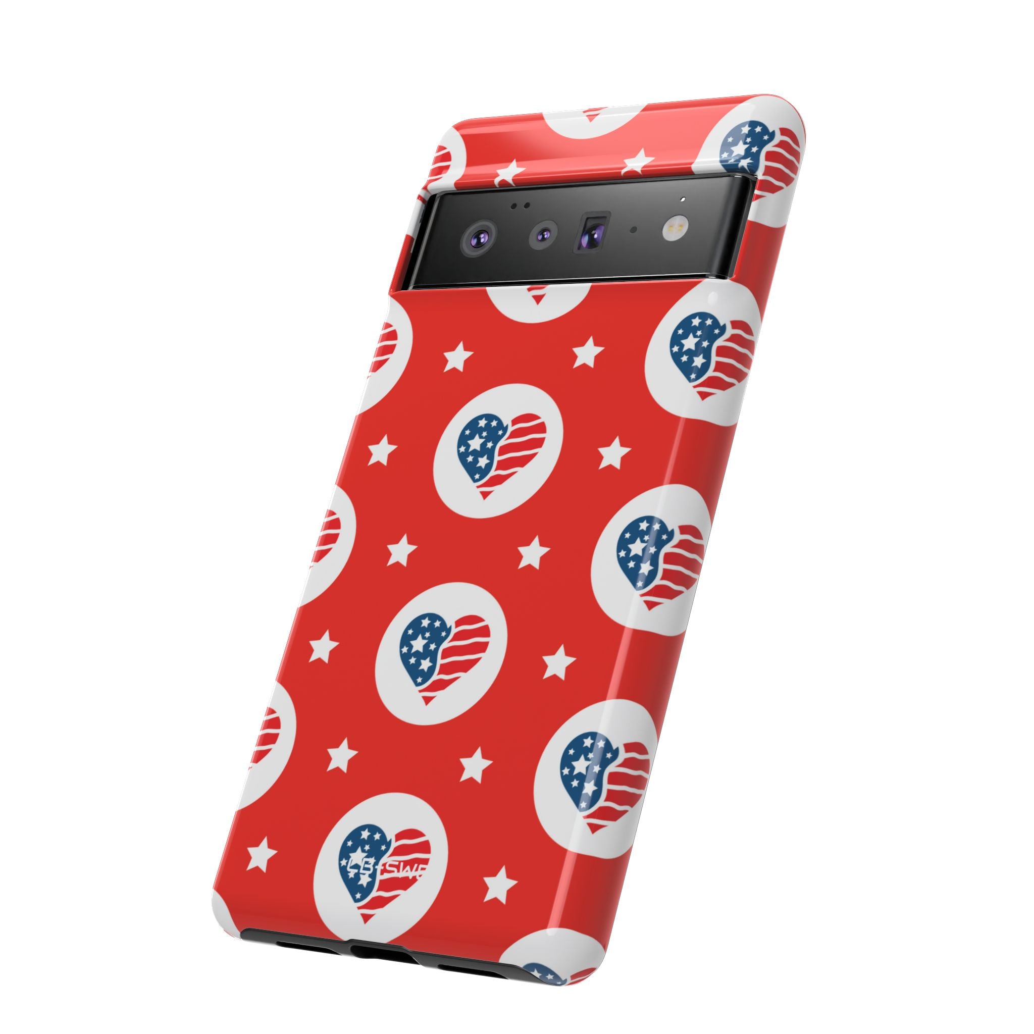 Hearts Celebrate Freedom - Google Pixel Case