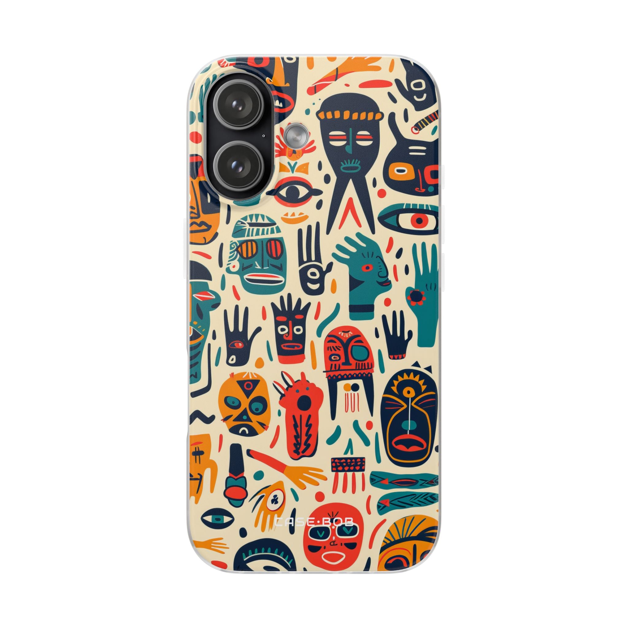Vivid Faces iPhone 17 Case - Soft