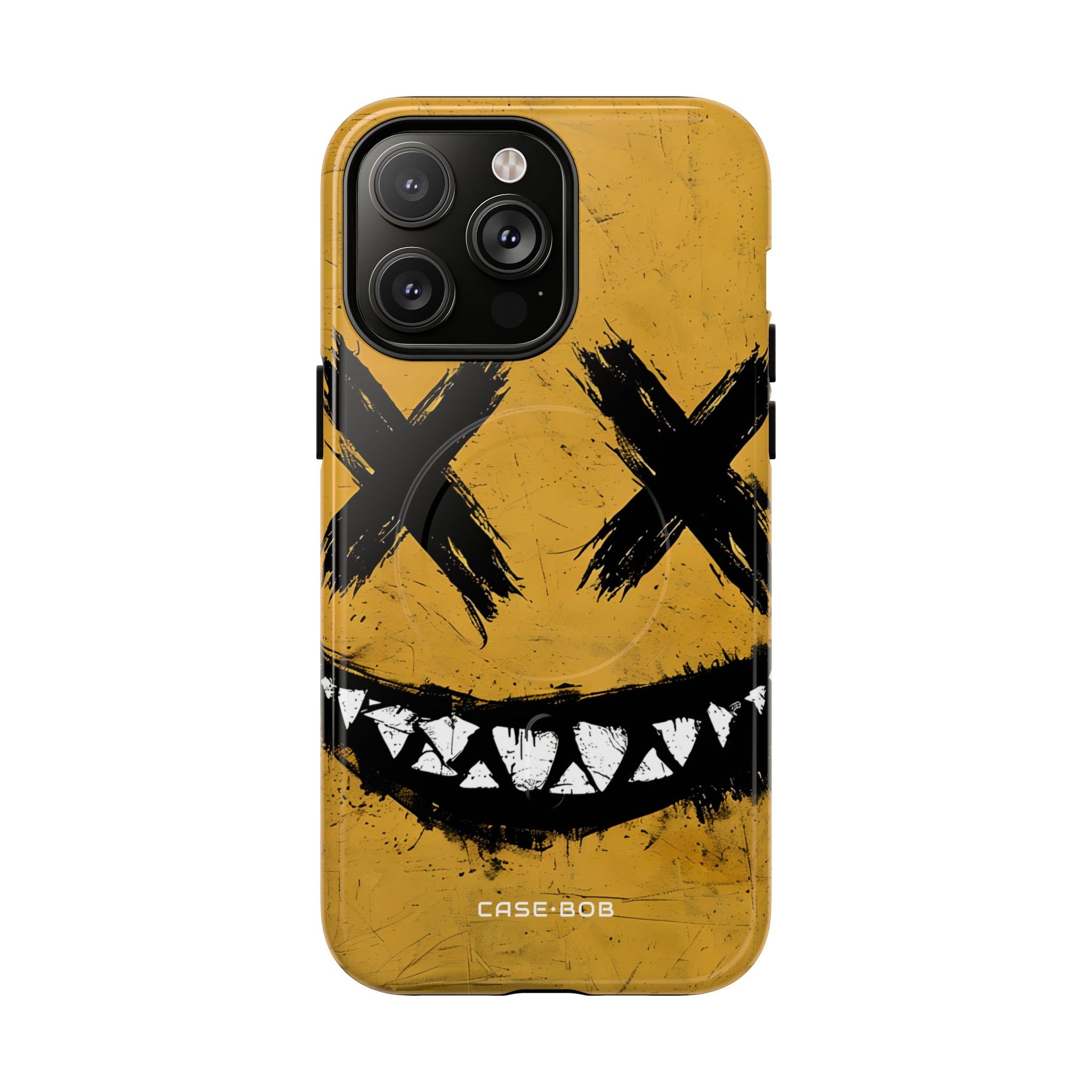 Jagged Smile Yellow iPhone 14 Pro Max Case - Tough+