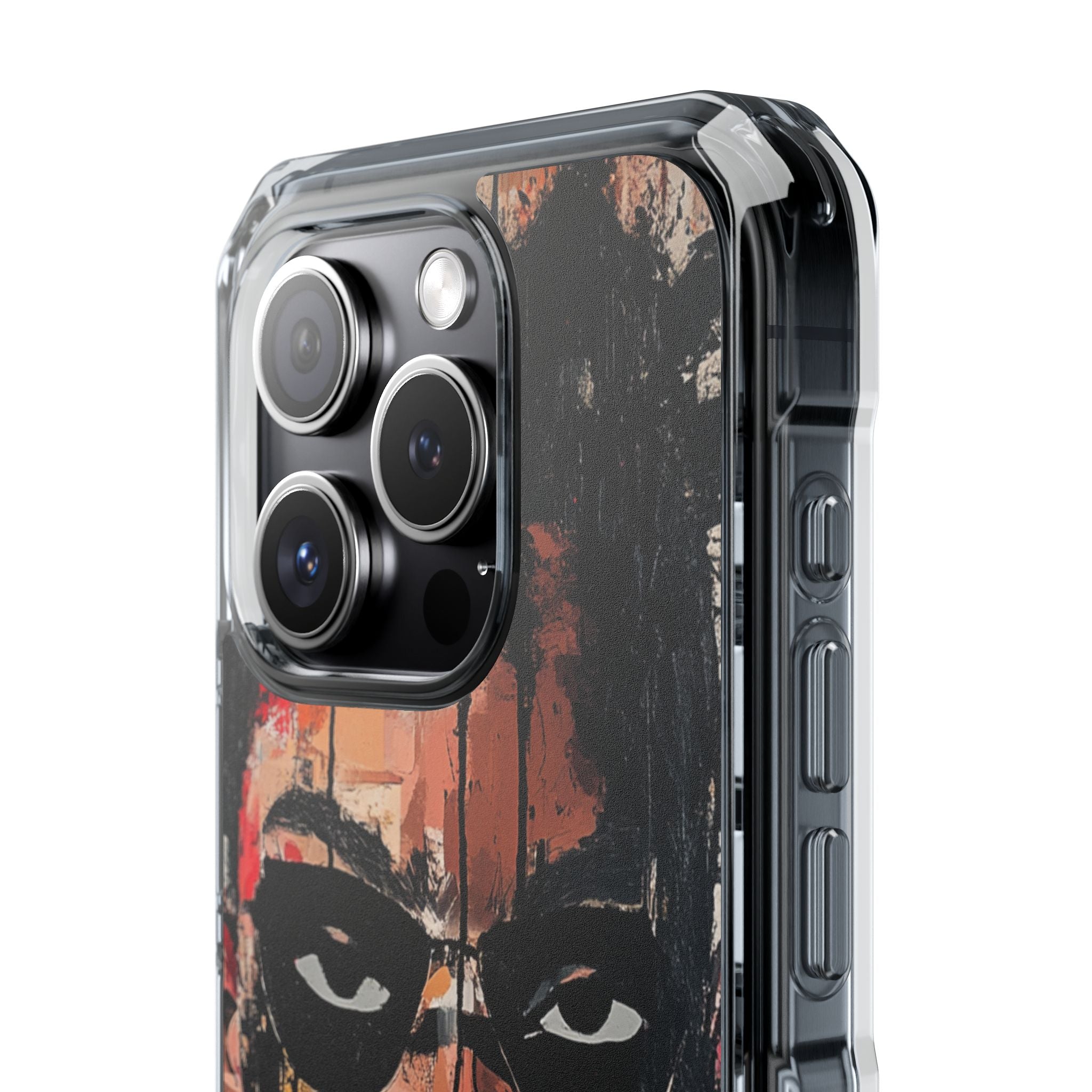 Masked Portrait Drips iPhone 15 Pro Case - Impact