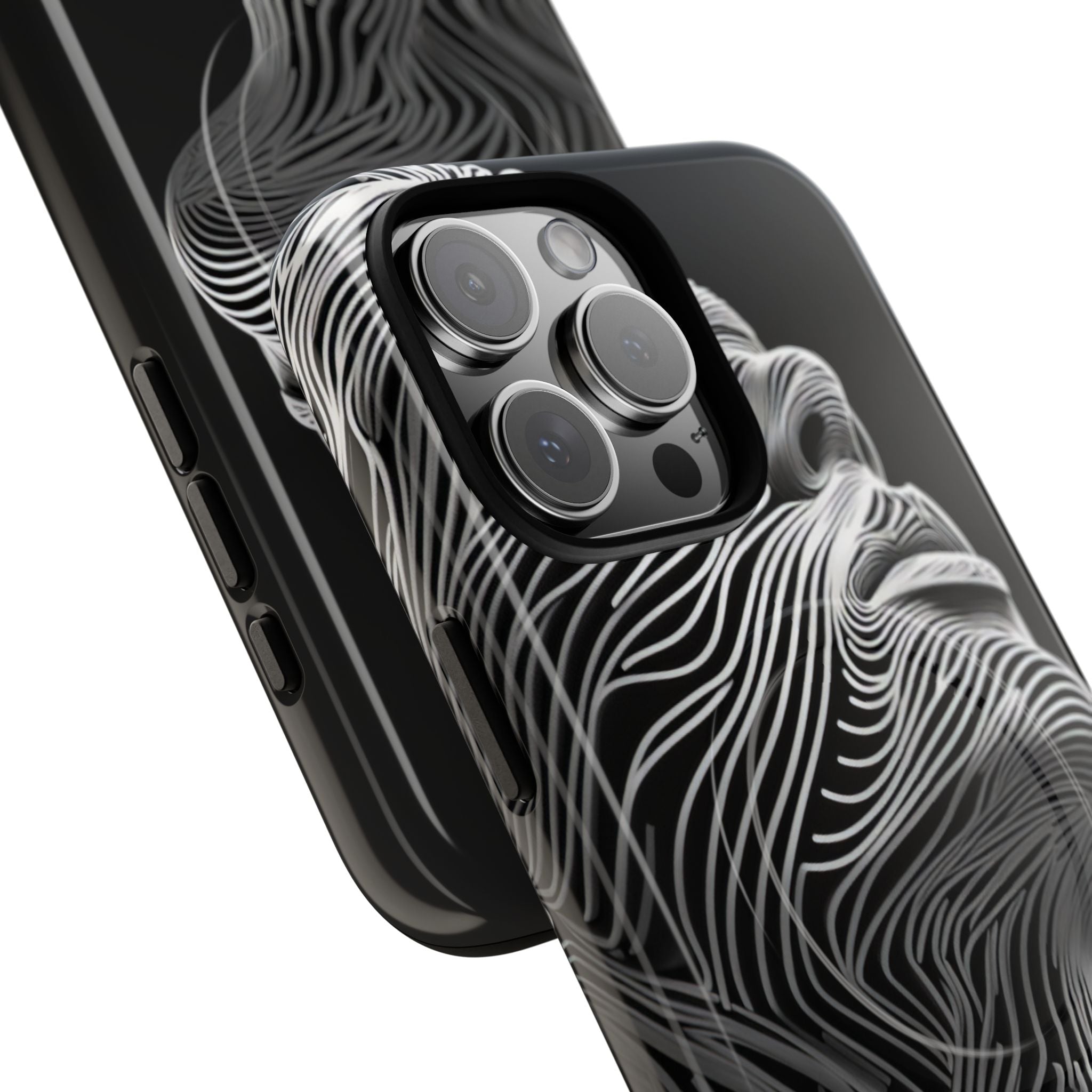 Fluid Face Lines iPhone 16 - Tough+