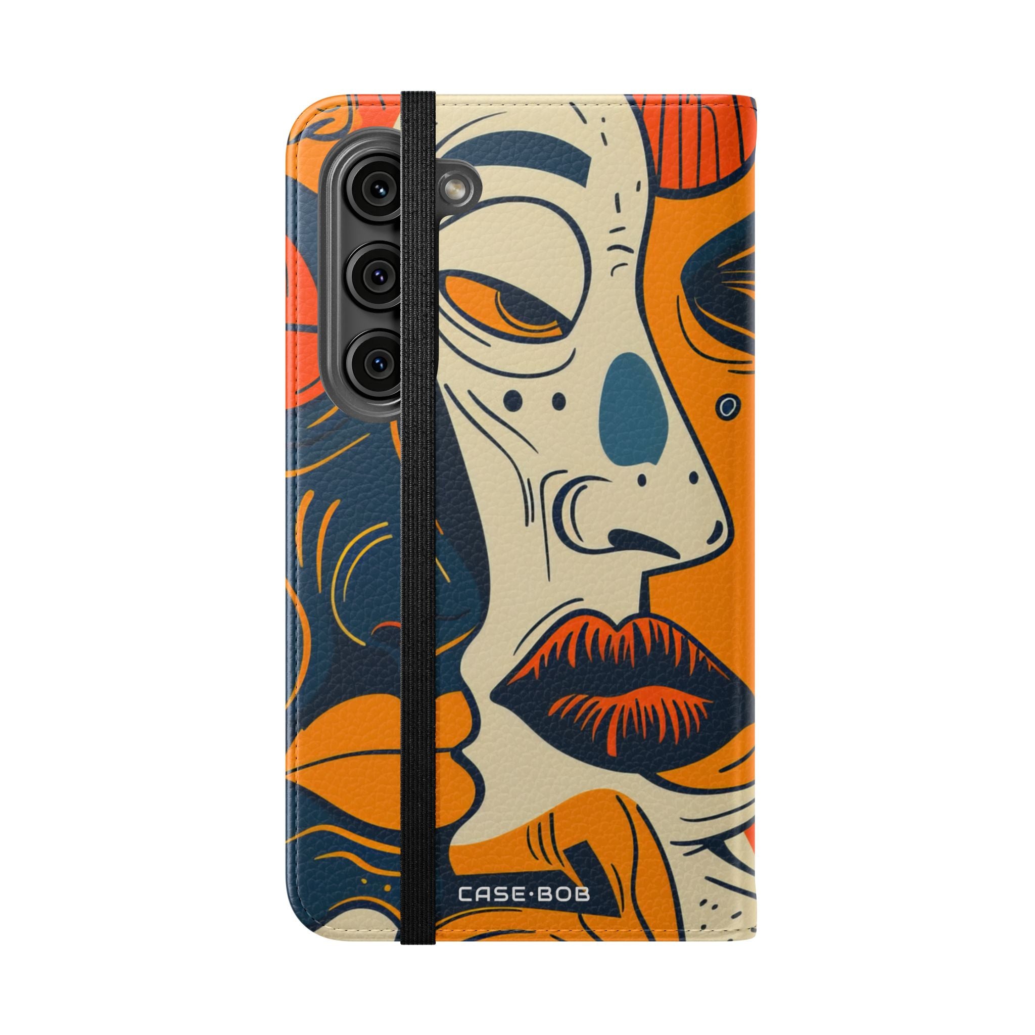 Overlapping Faces - Samsung S23 Case - Wallet