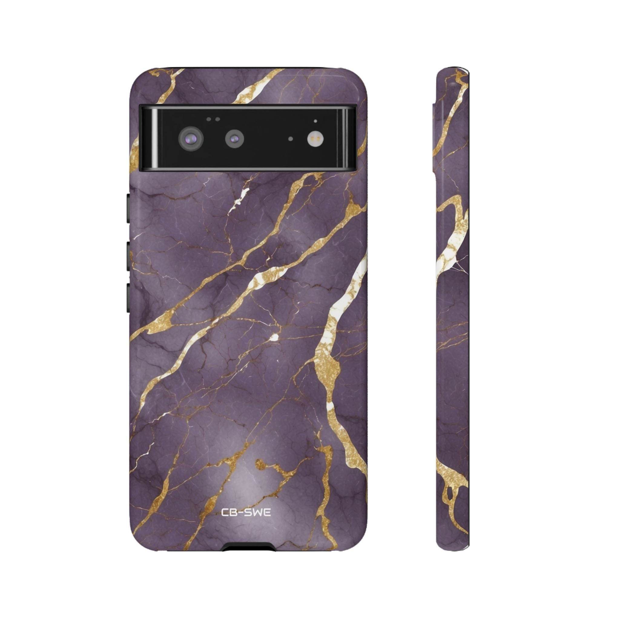 Golden Veins Flowing - Google Pixel Case