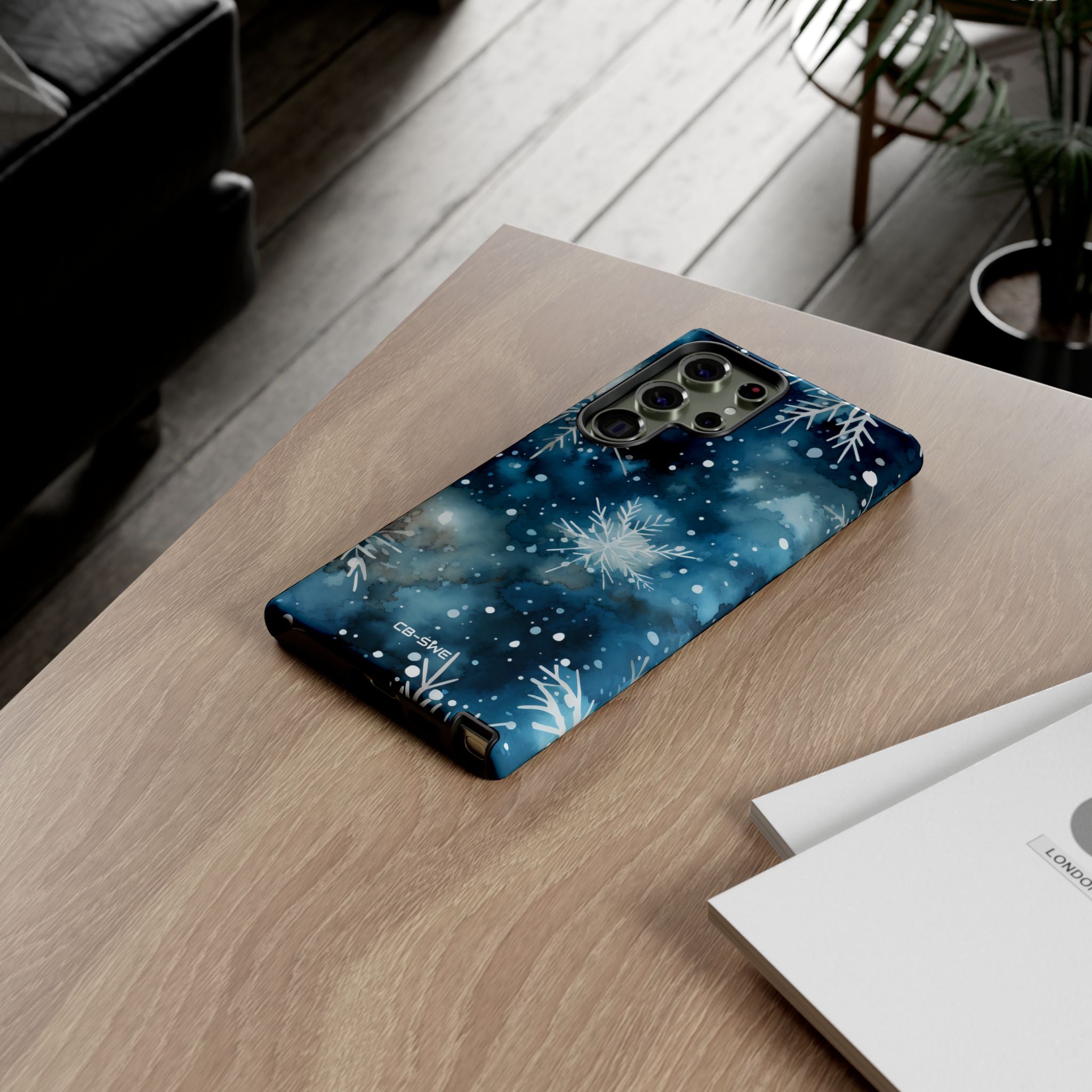 Winter Snowflakes Dance - Samsung Case