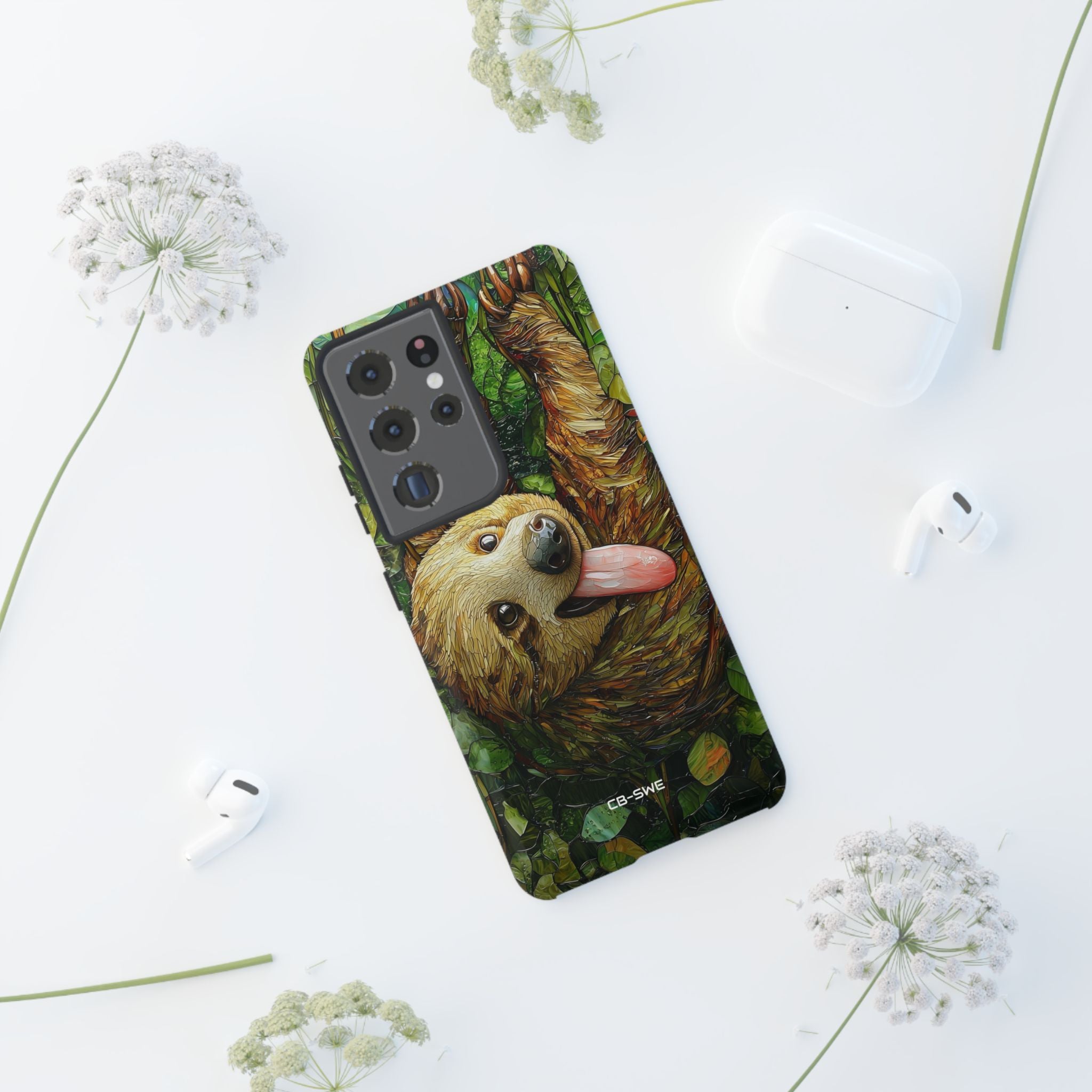 Sloth Hangs Playfully - Samsung Case