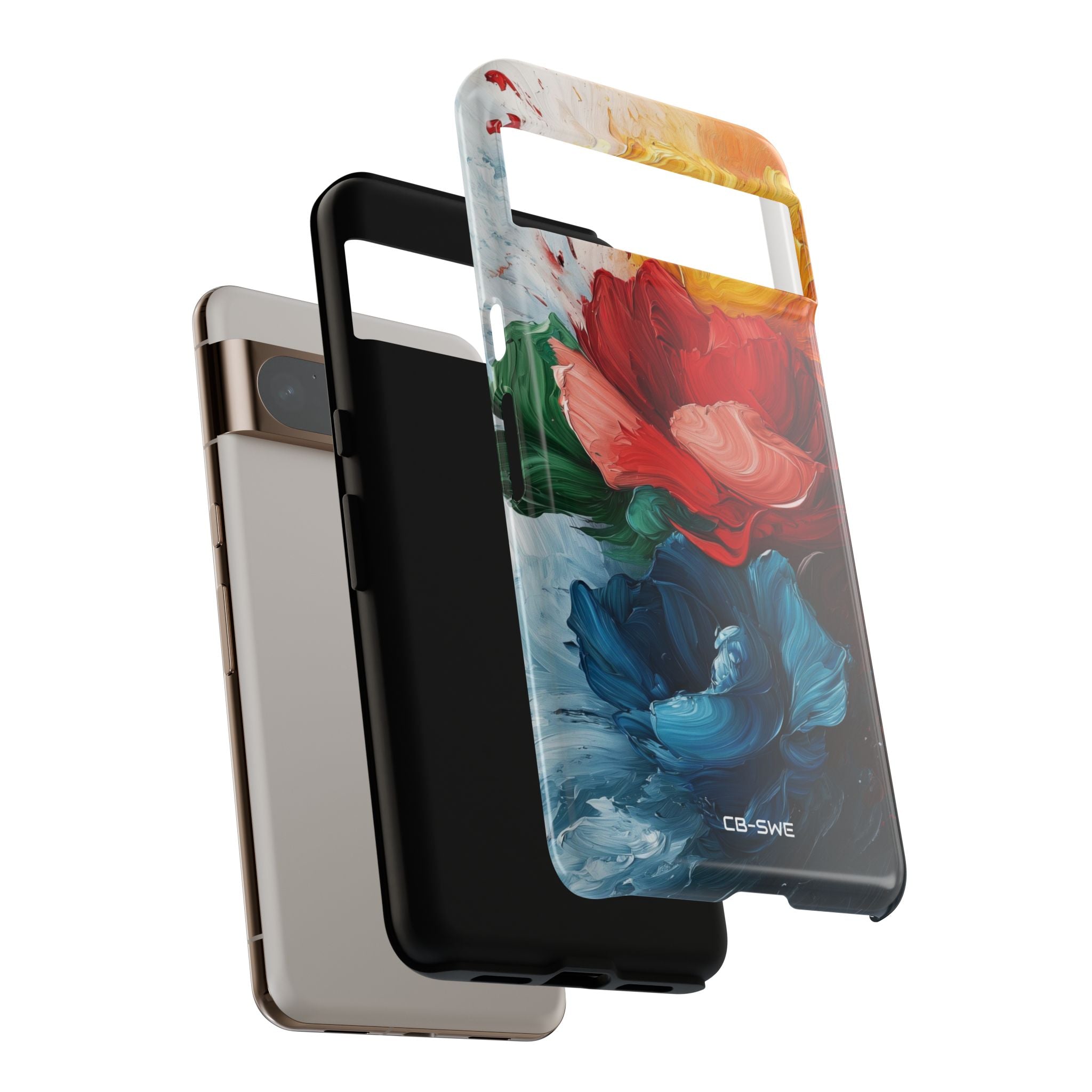 Vibrant Floral Dance - Google Pixel Case