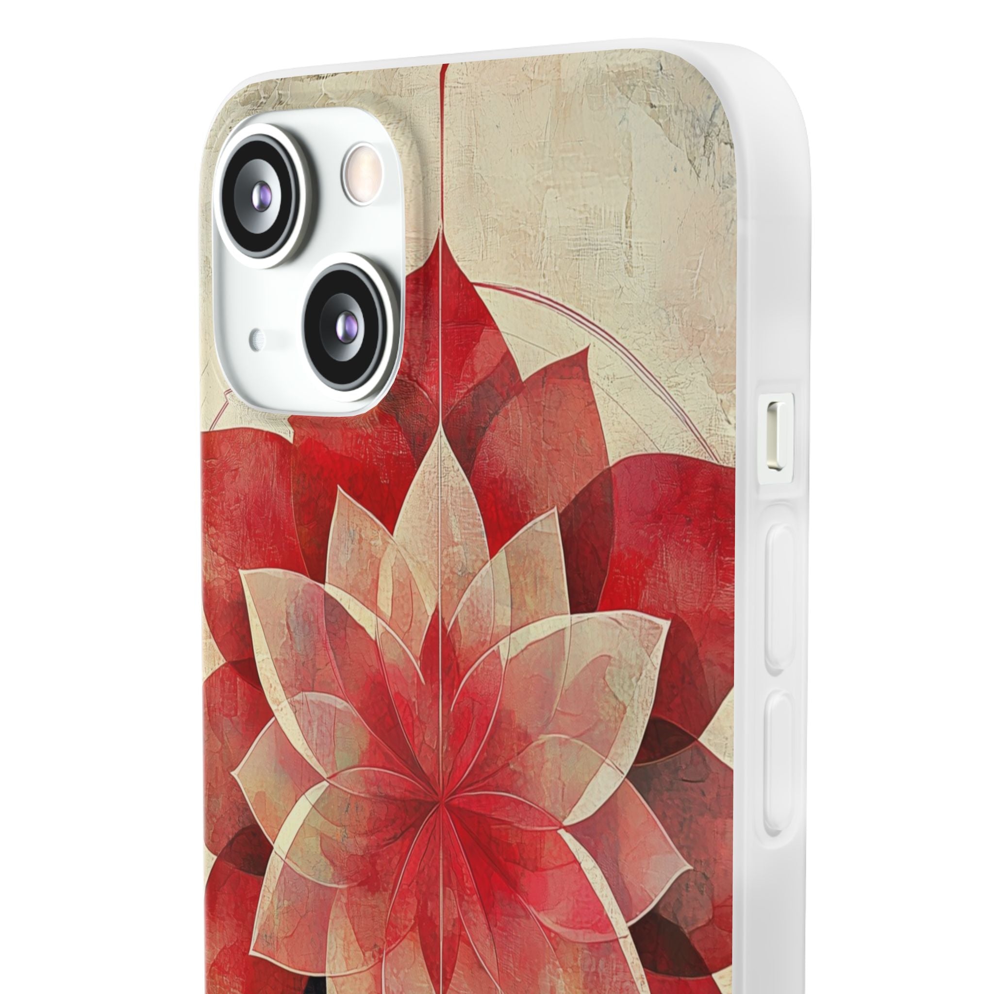 Crimson Bloom iPhone 13 - Soft