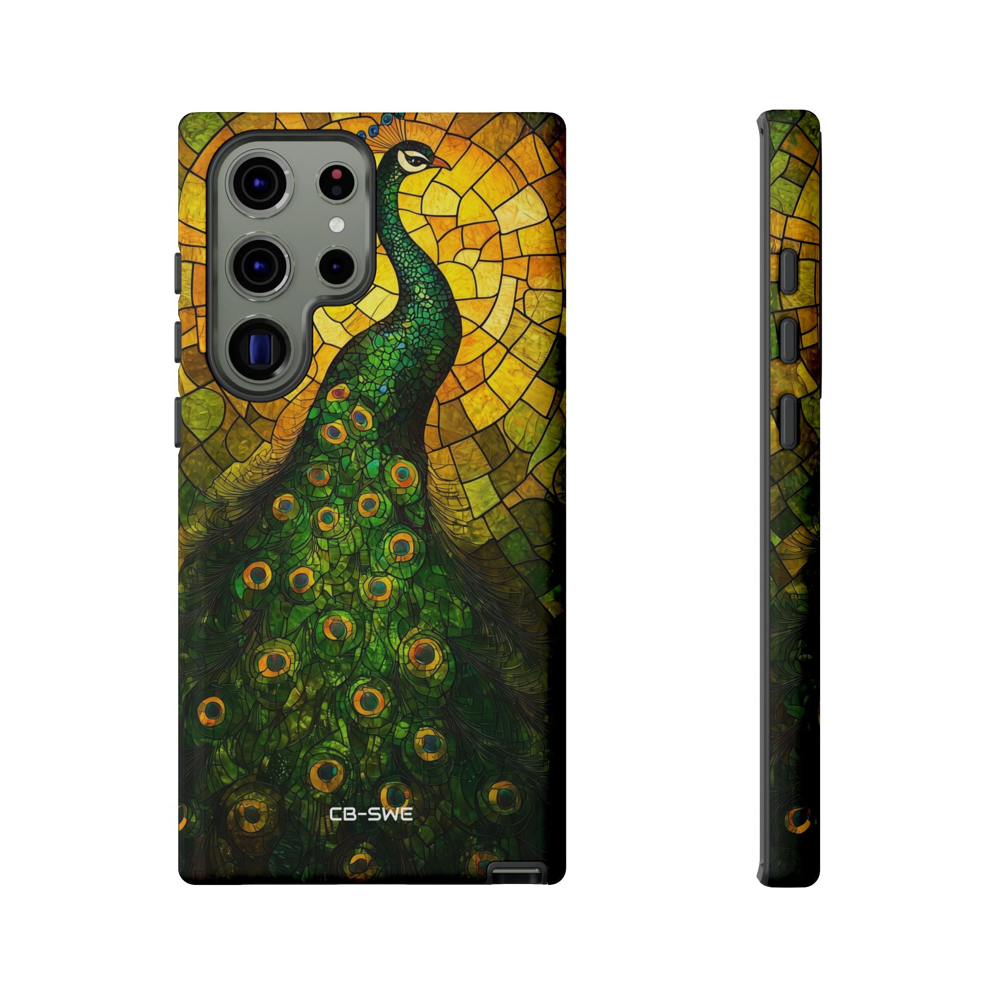 Peacock Spreads Light - Samsung Case