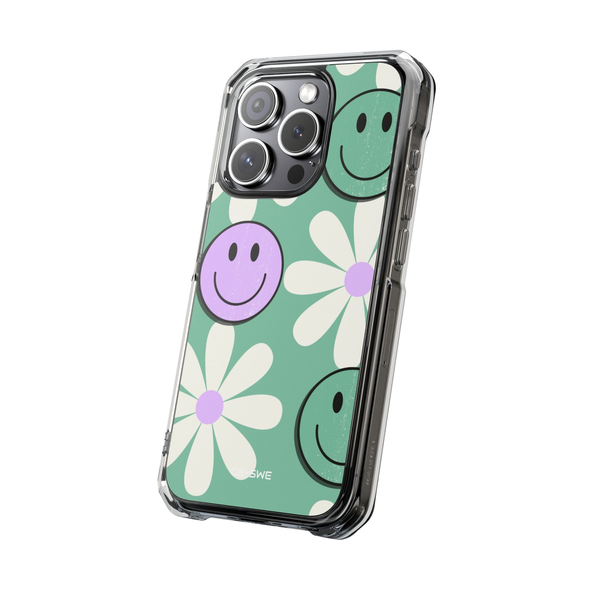 Playful Retro Blooms iPhone Case - Impact