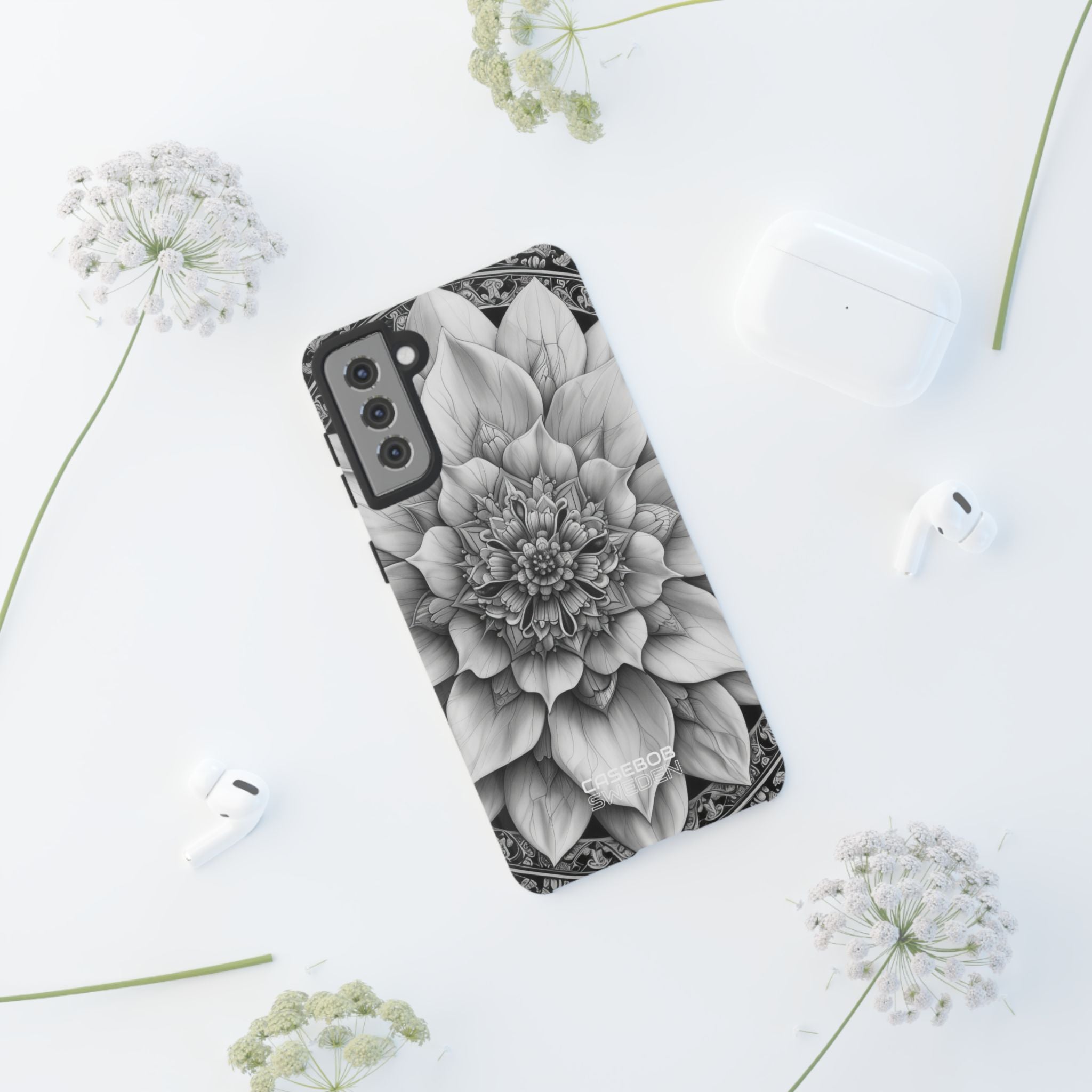Cosmic Floral Mandala Samsung S21 - Tough
