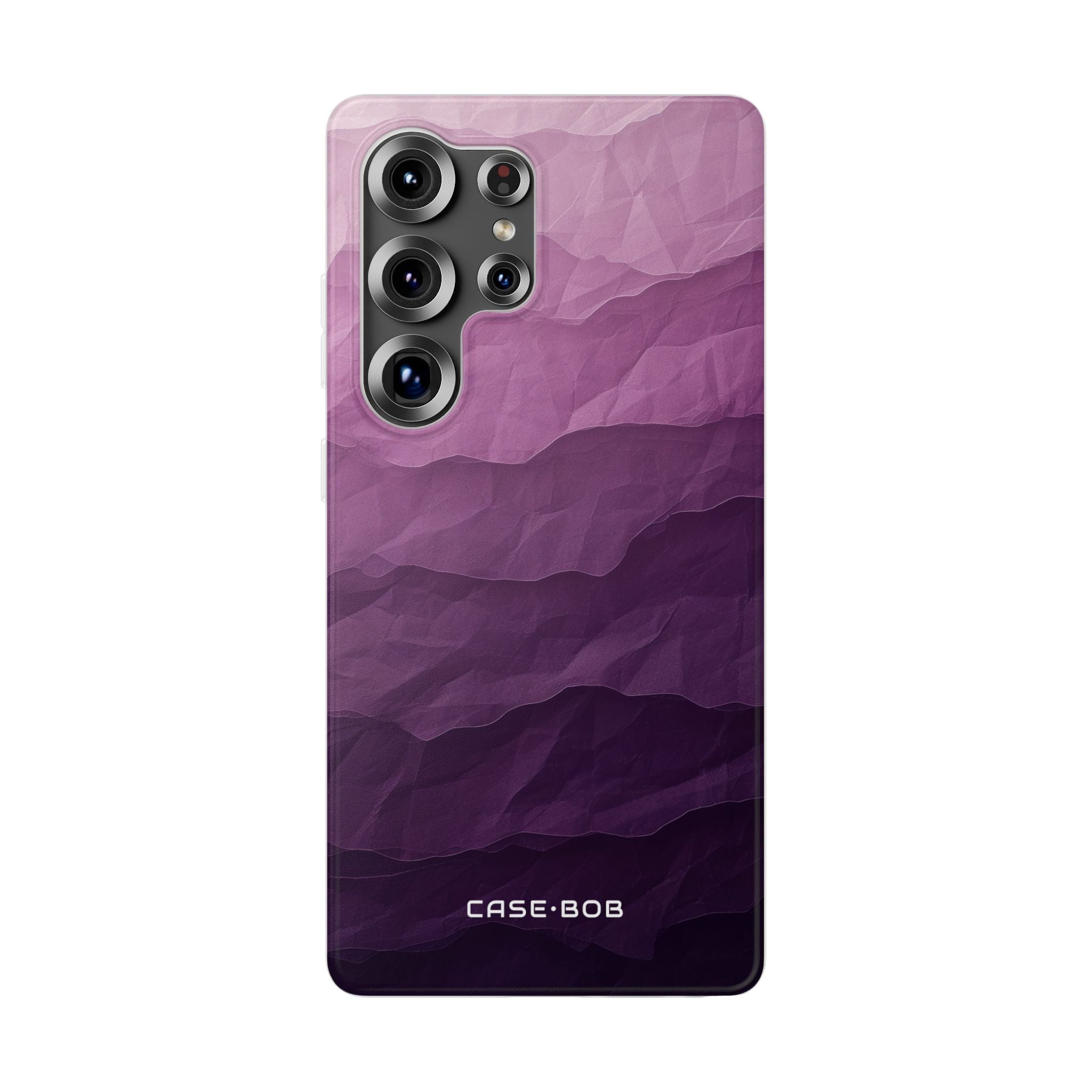 Purple Wave Layers Samsung S25 Ultra Case - Soft