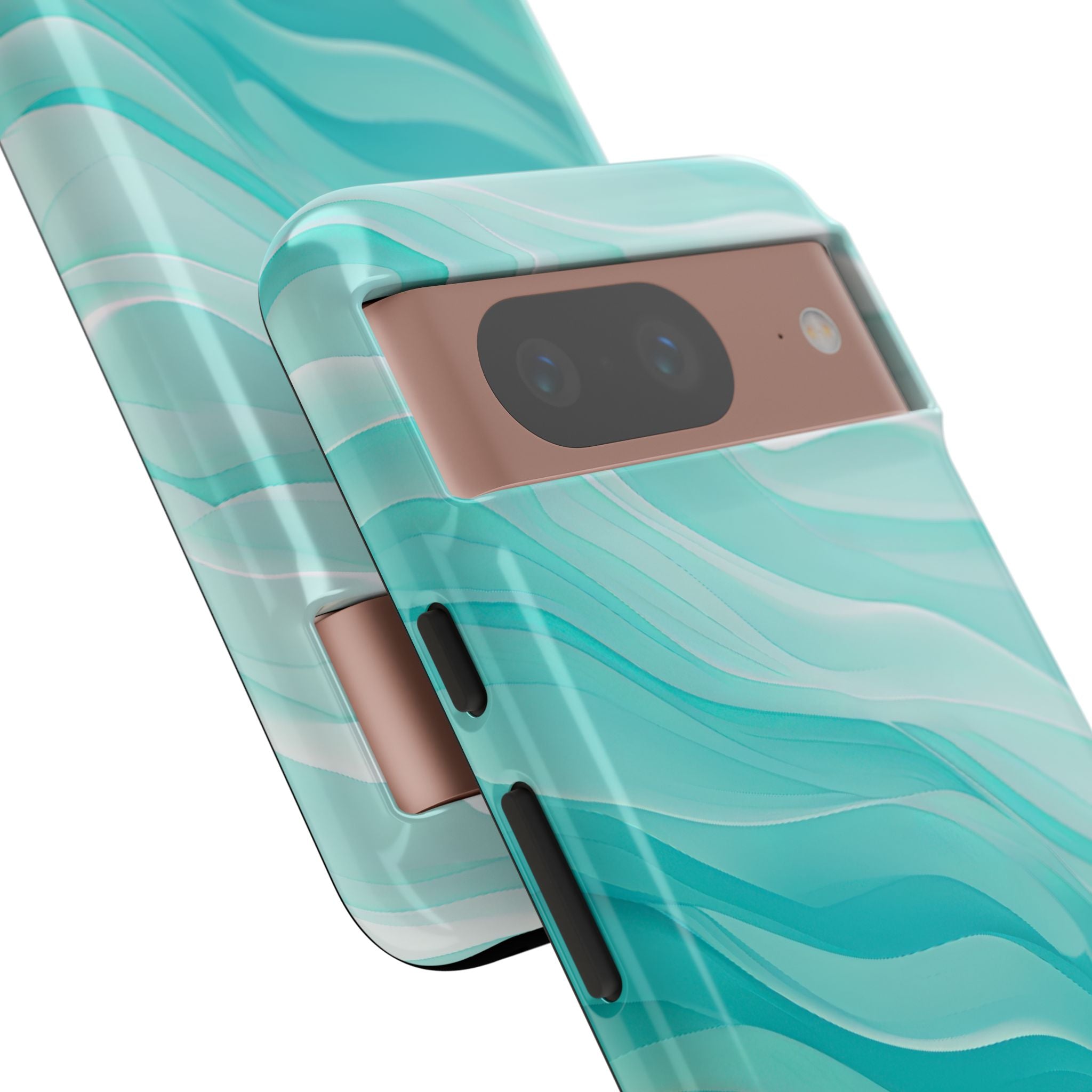 Soothing Aqua Waves Google Pixel 8 - Tough